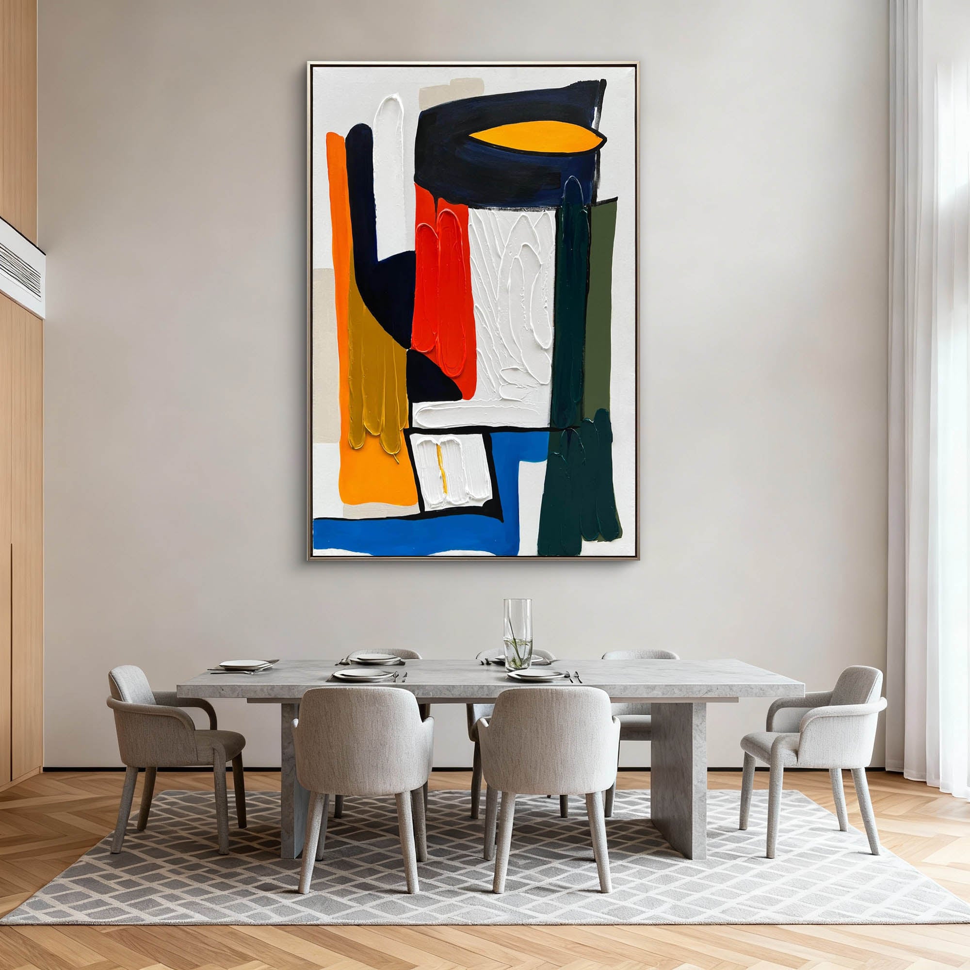 Abstract Canvas Art #AB801