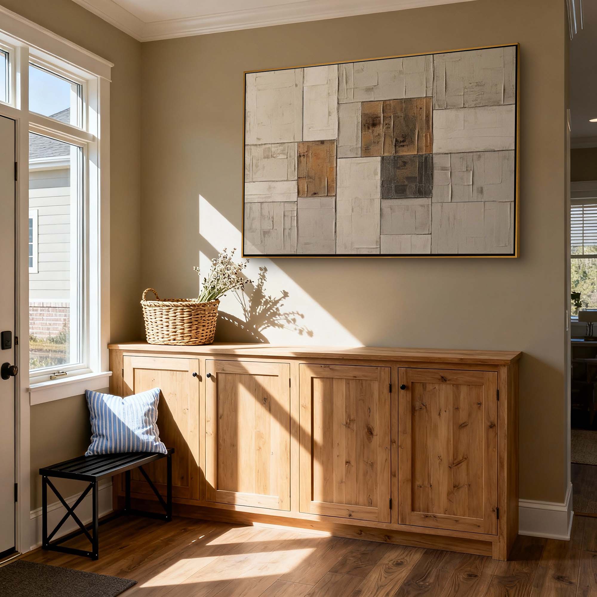 Geometric Canvas Art #GE 016