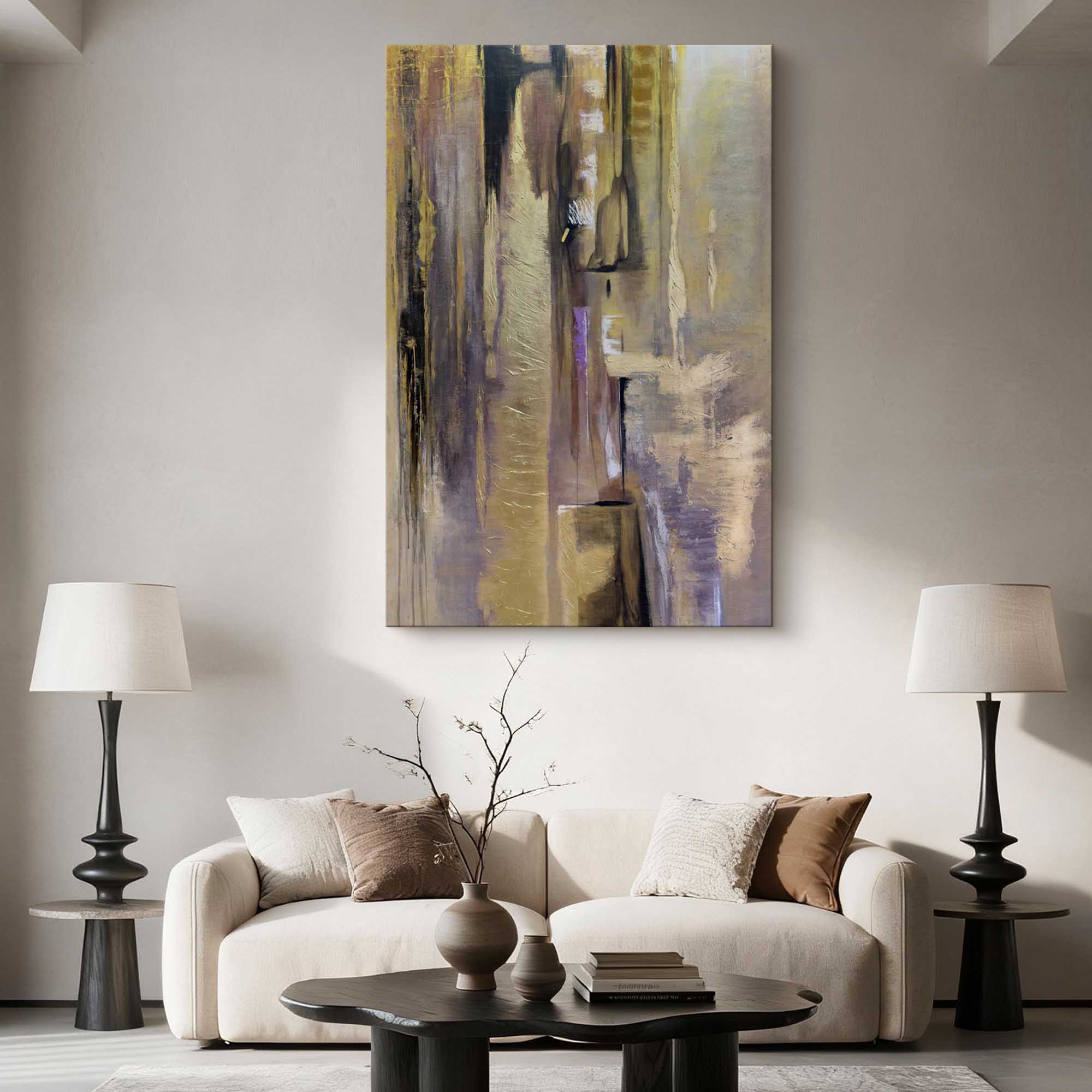 Abstract Canvas Art #AB945