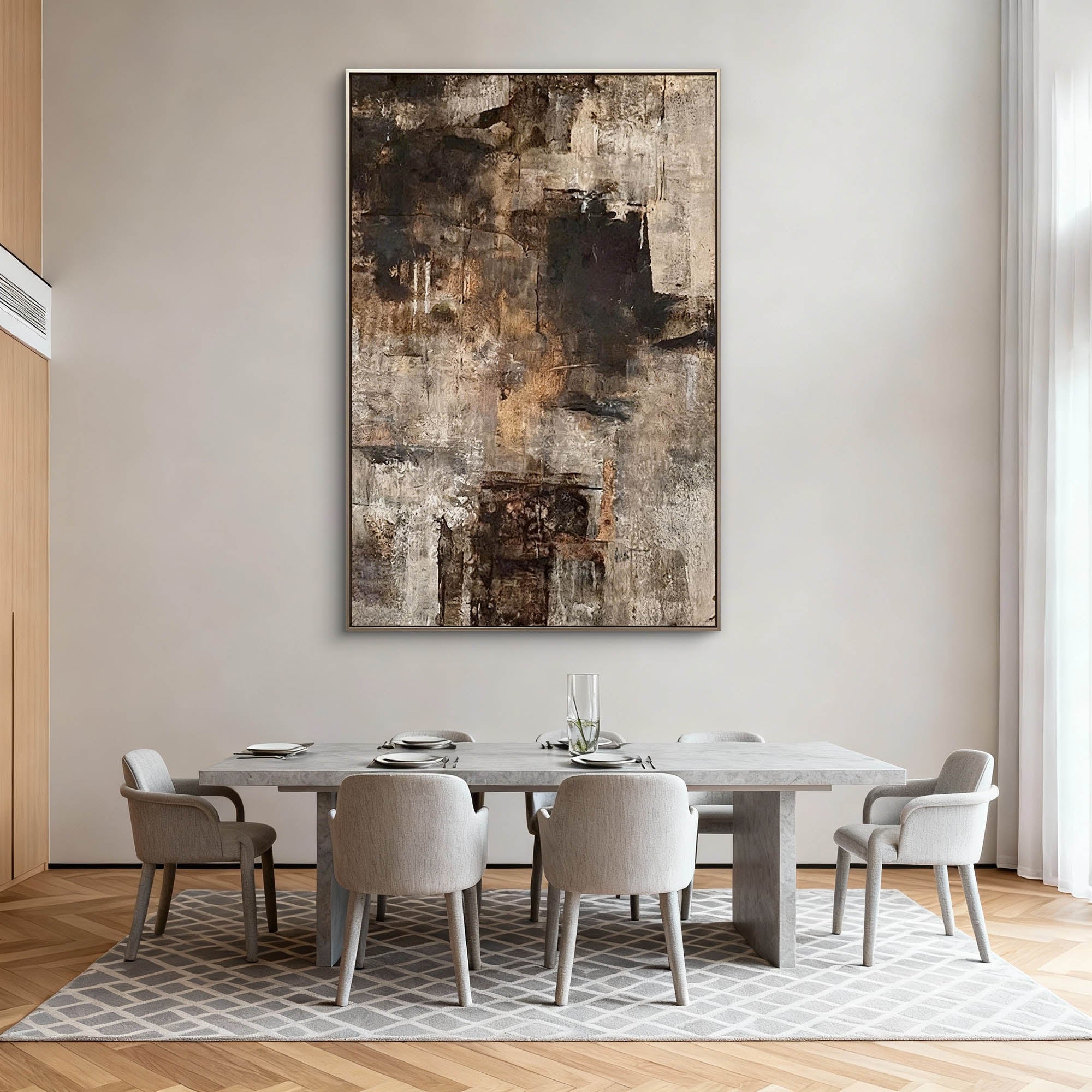 Abstract Canvas Art #AB887