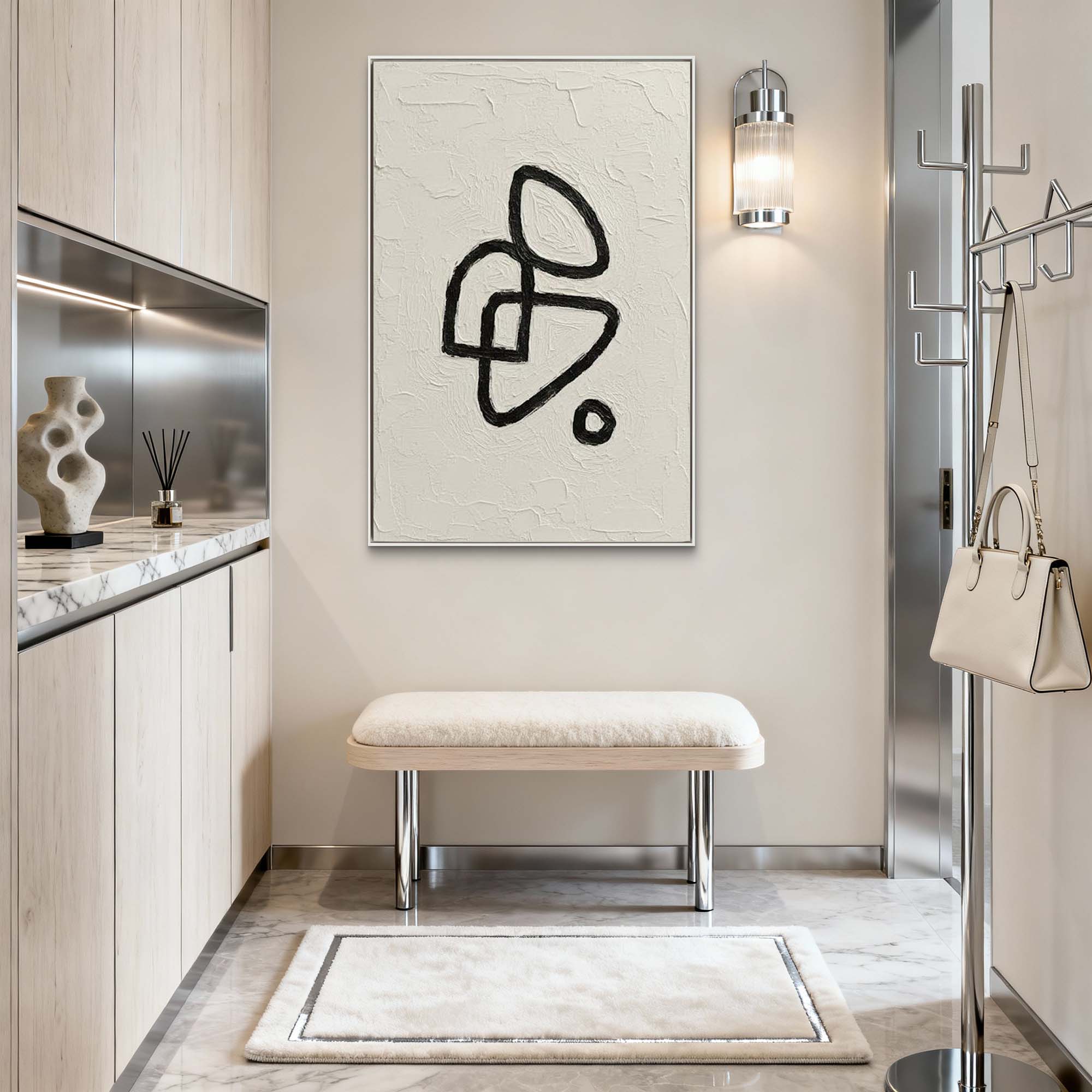 Abstract Canvas Art #AB896