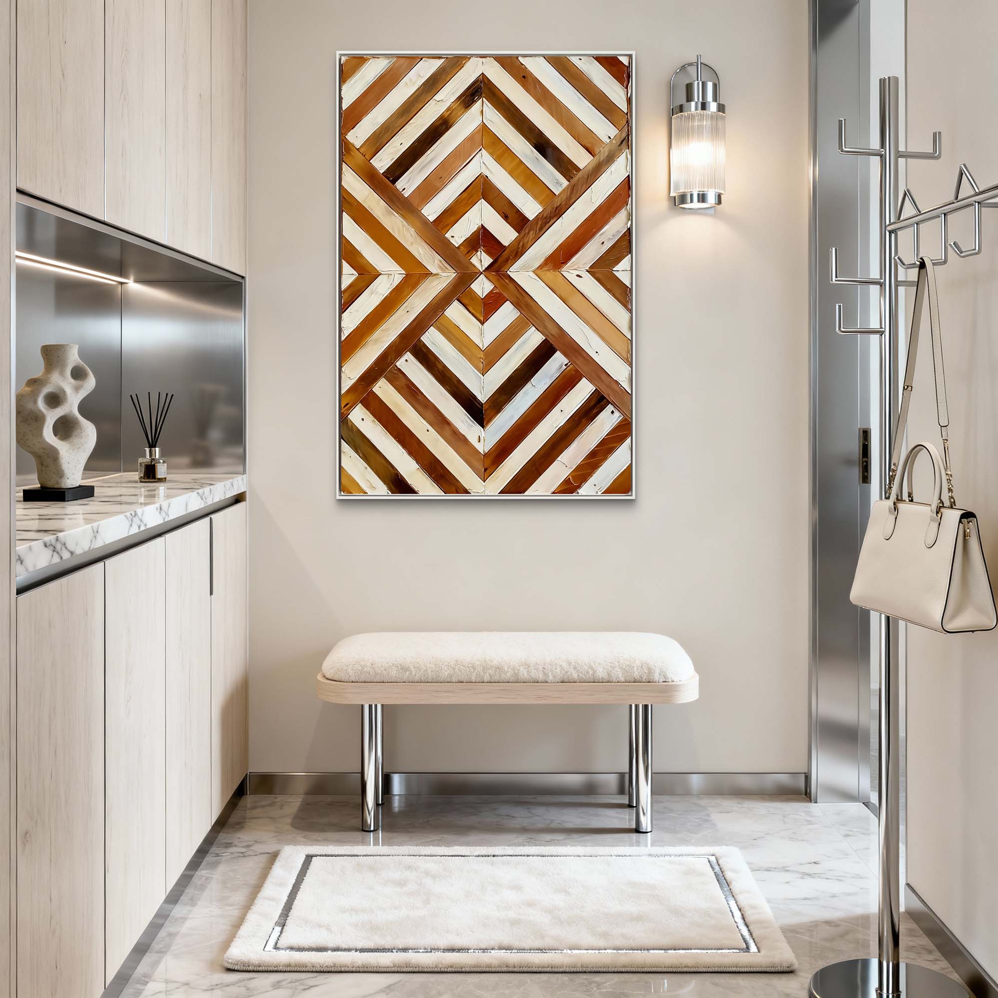 Abstract Canvas Art #AB910