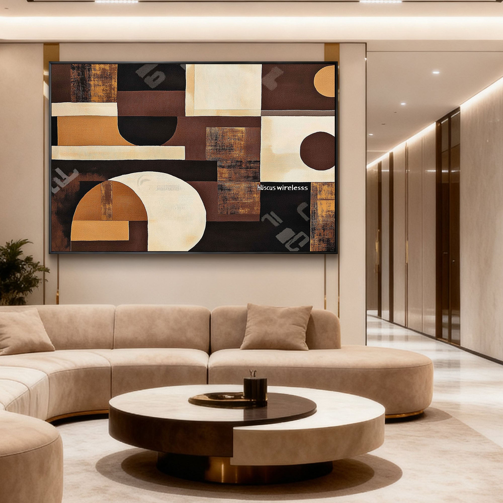 Abstract Canvas Art #AB828