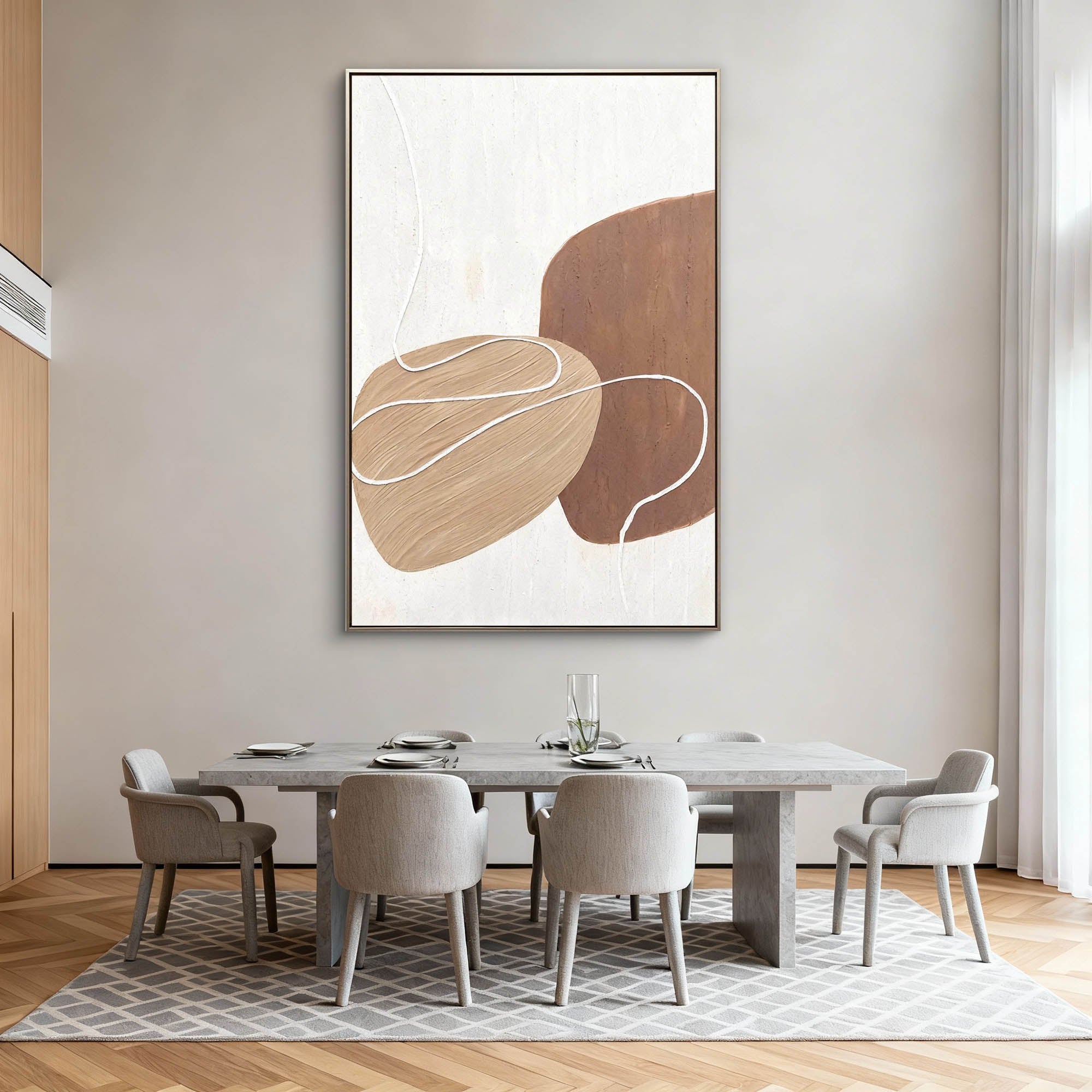 Abstract Canvas Art #AB885