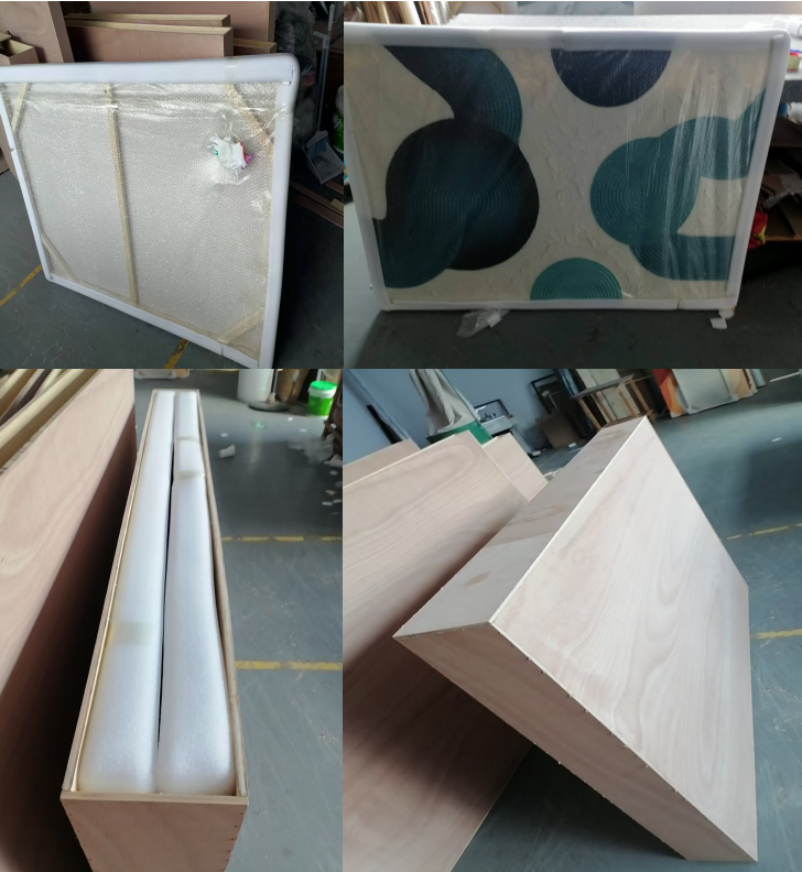 Artwork being prepared for delivery