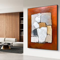 Abstract Canvas Art #AB817