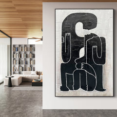 Abstract Canvas Art #AB805