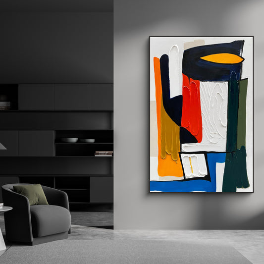 Abstract Canvas Art #AB801