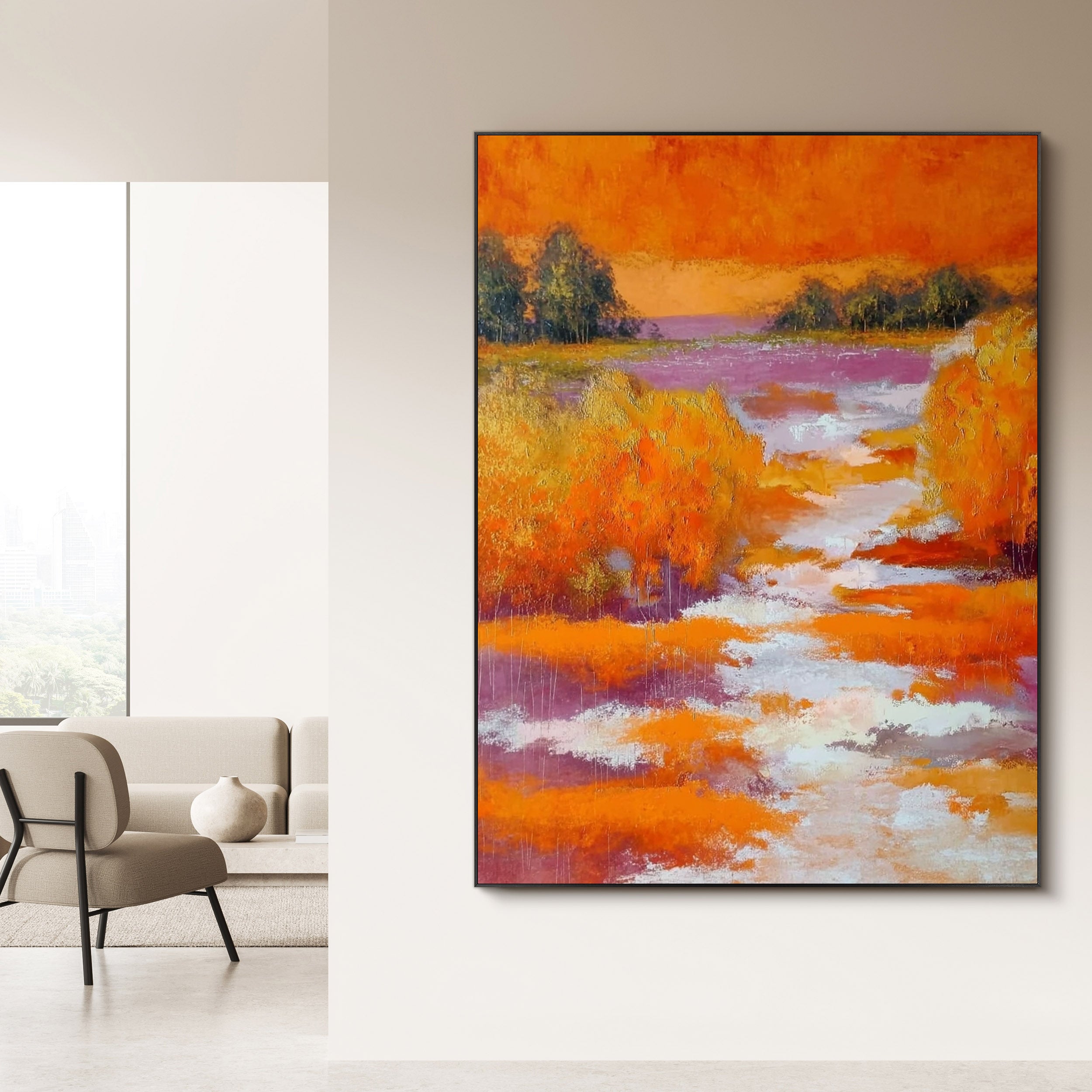 Landscape Canvas Art #LC096