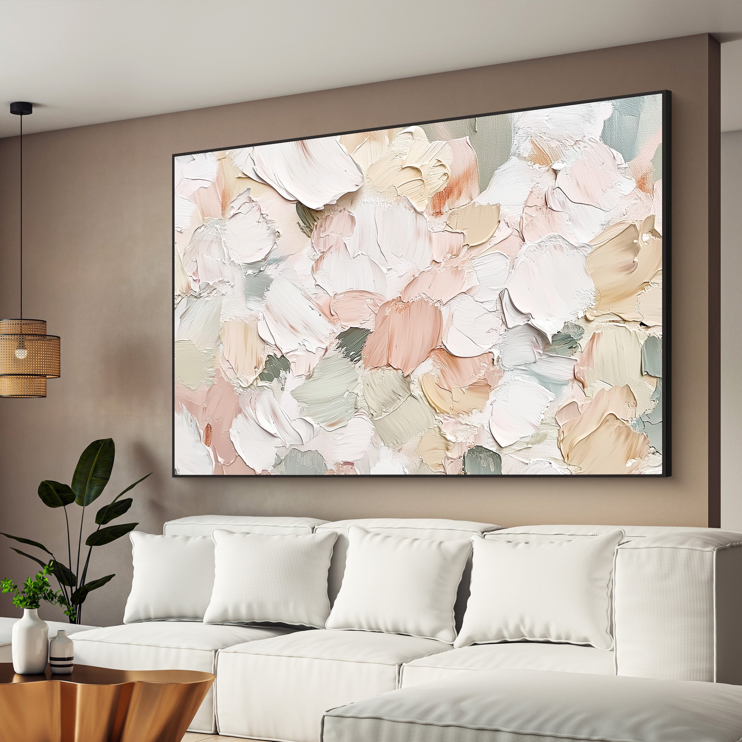 Pastel Harmony|Plaster & Texture Art #PT 157