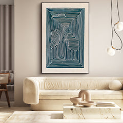 Abstract Canvas Art #AB810