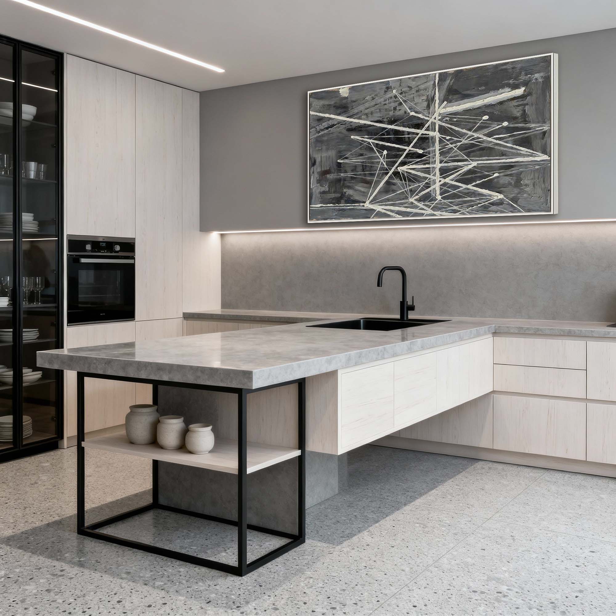 Abstract Canvas Art #AB879