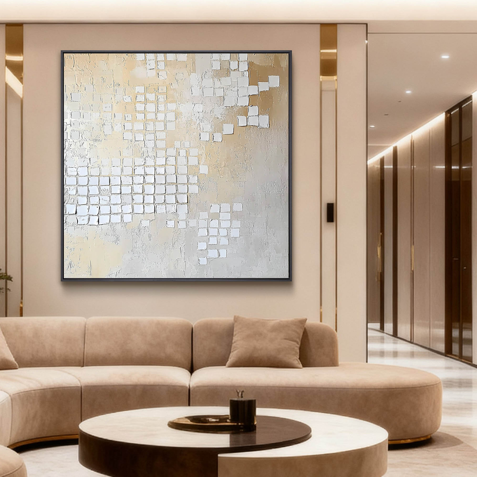 Abstract Canvas Art #AB853