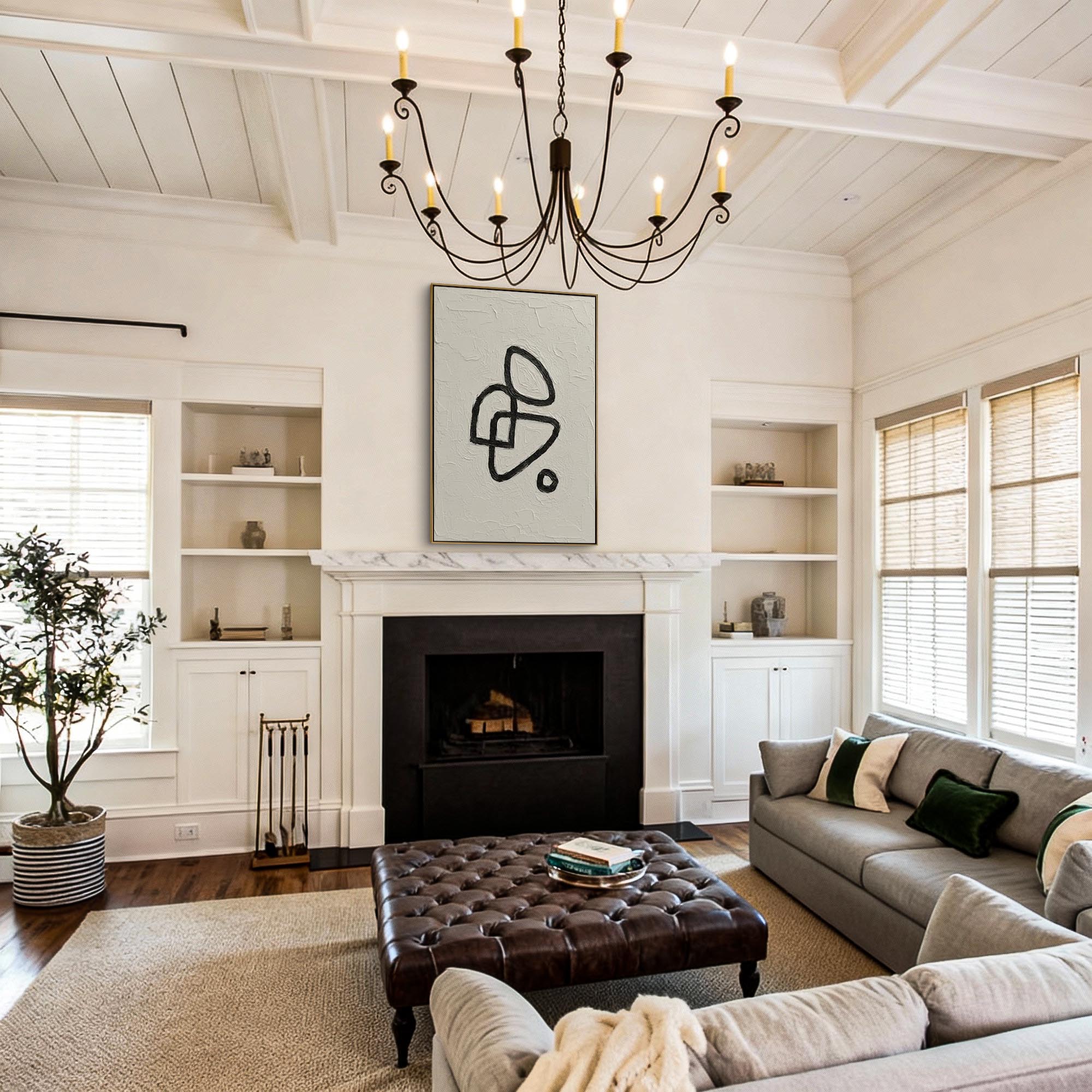 Abstract Canvas Art #AB896