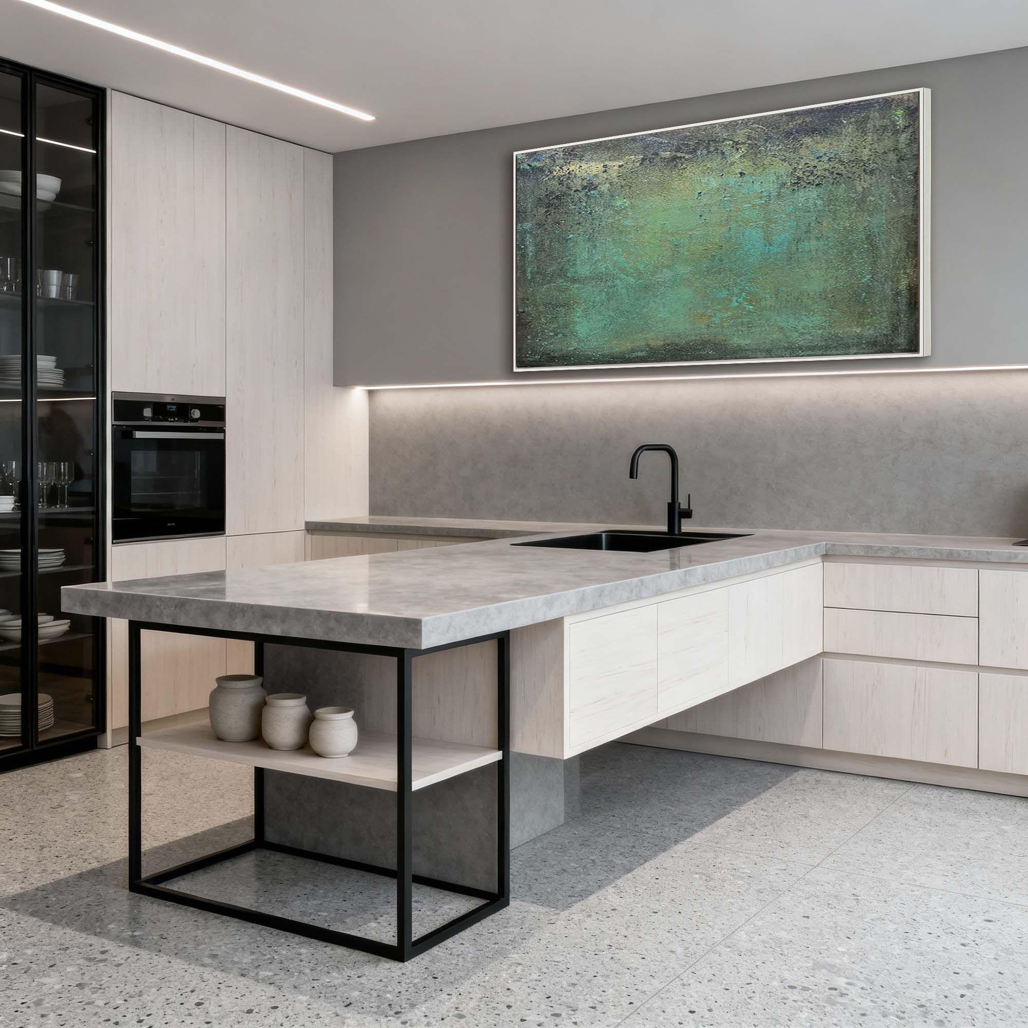 Abstract Canvas Art #AB919