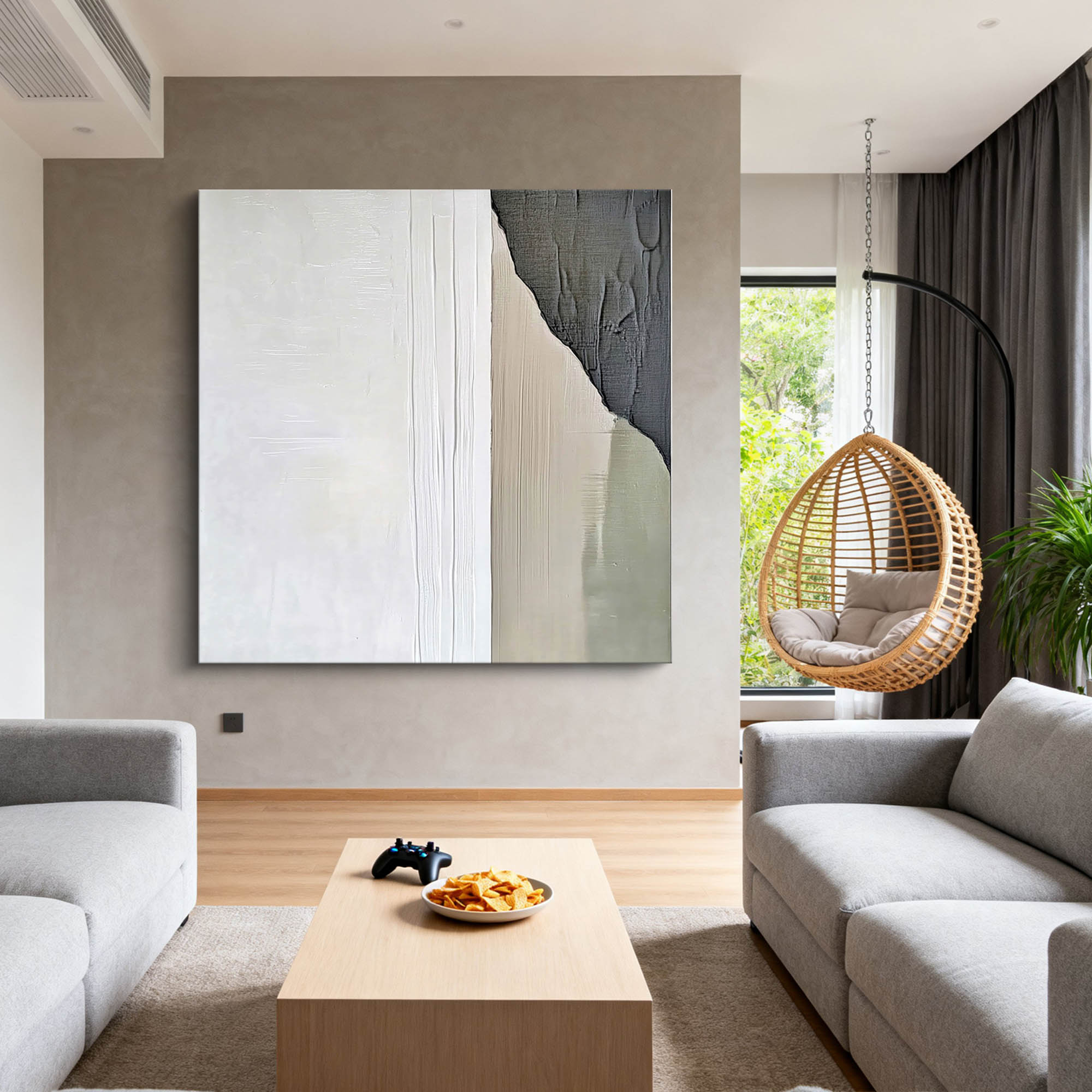 Abstract Canvas Art #AB867