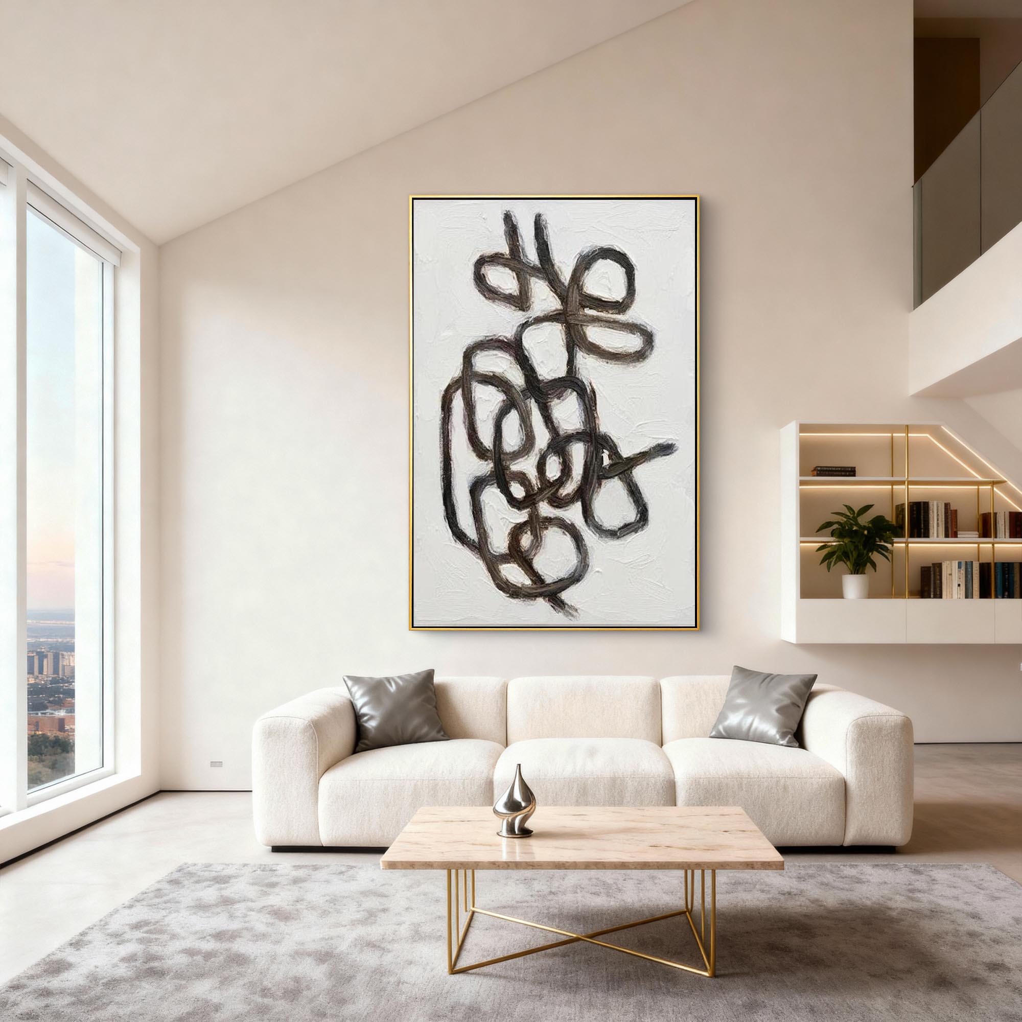 Abstract Canvas Art #AB894