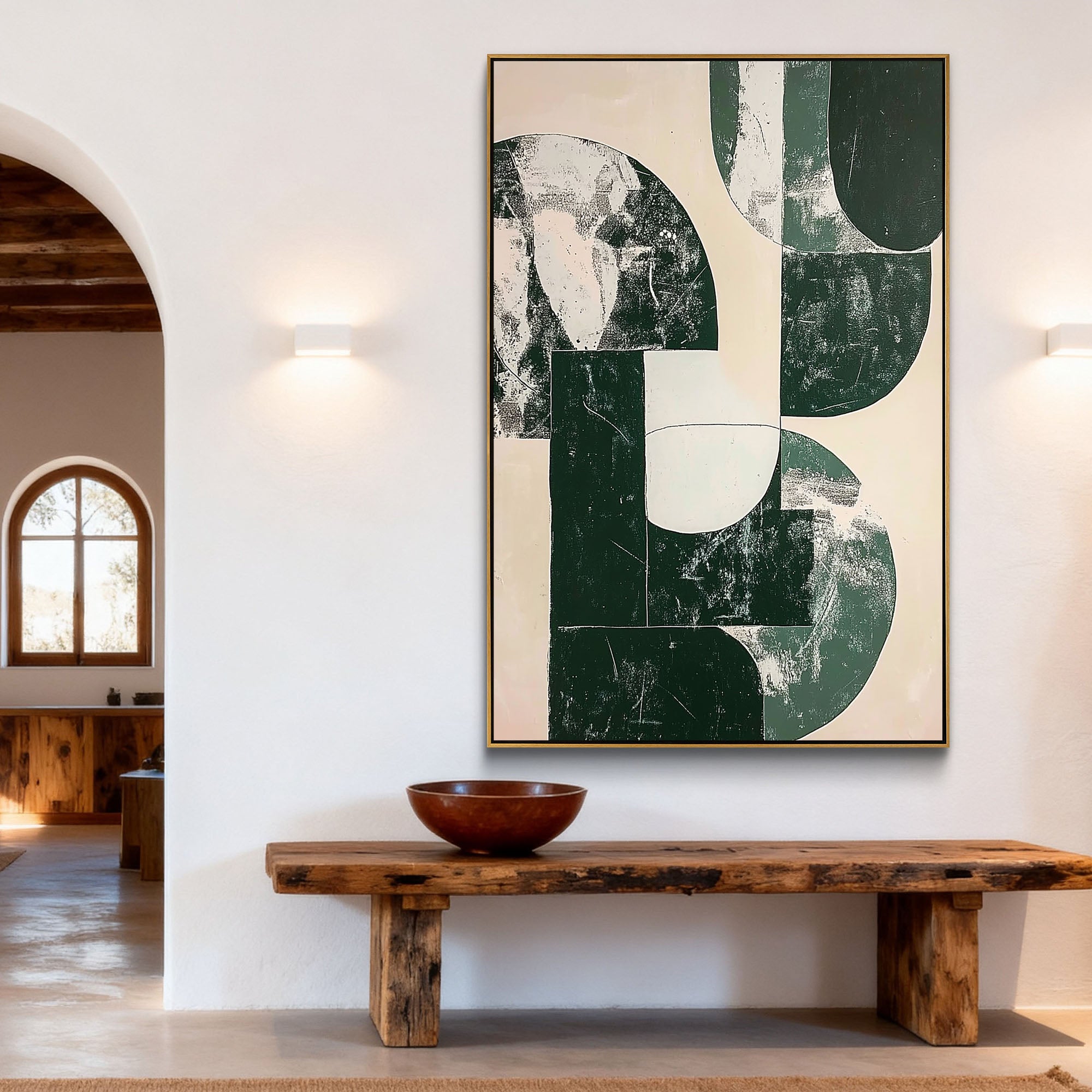 Abstract Canvas Art #AB847