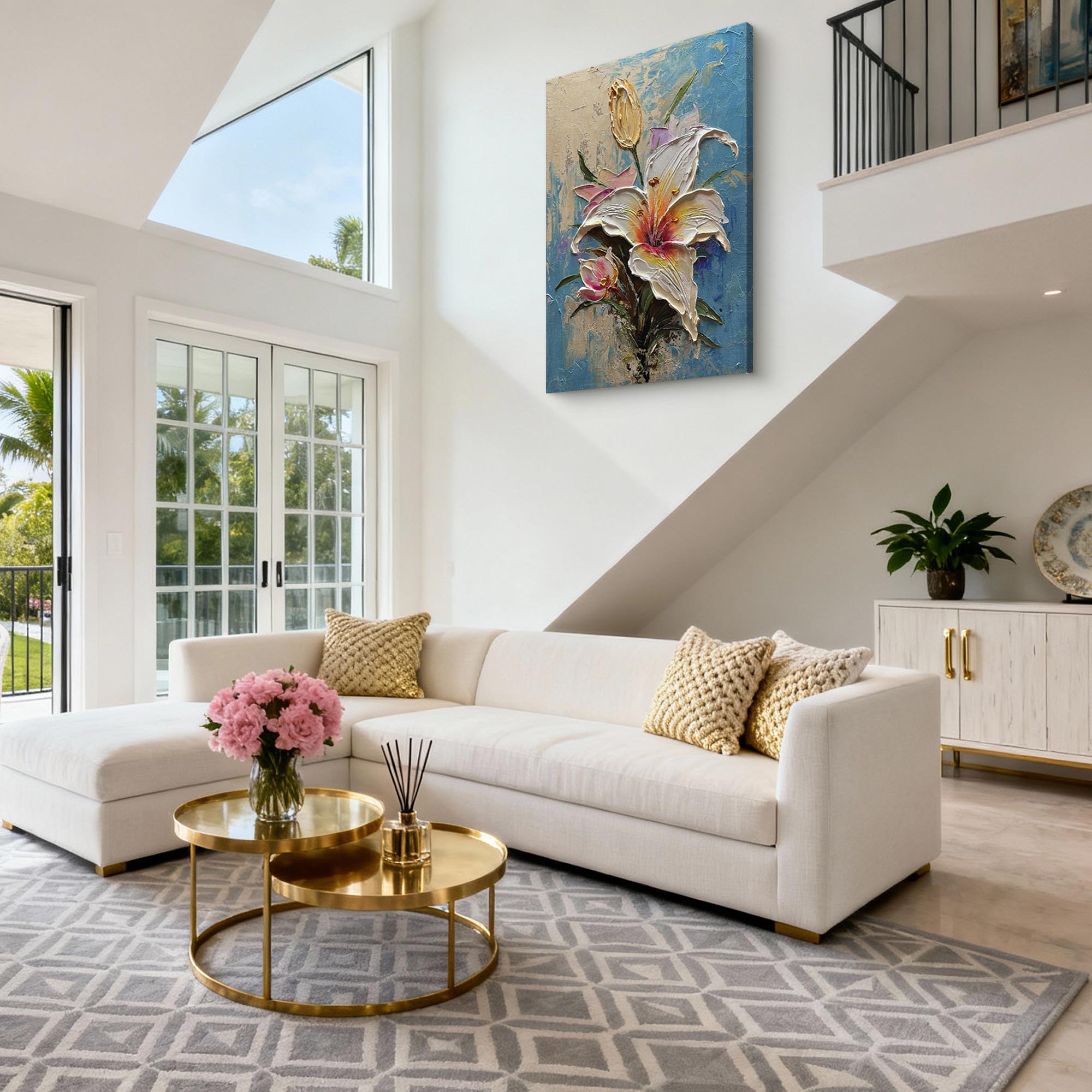 Flower Canvas Art #FL283