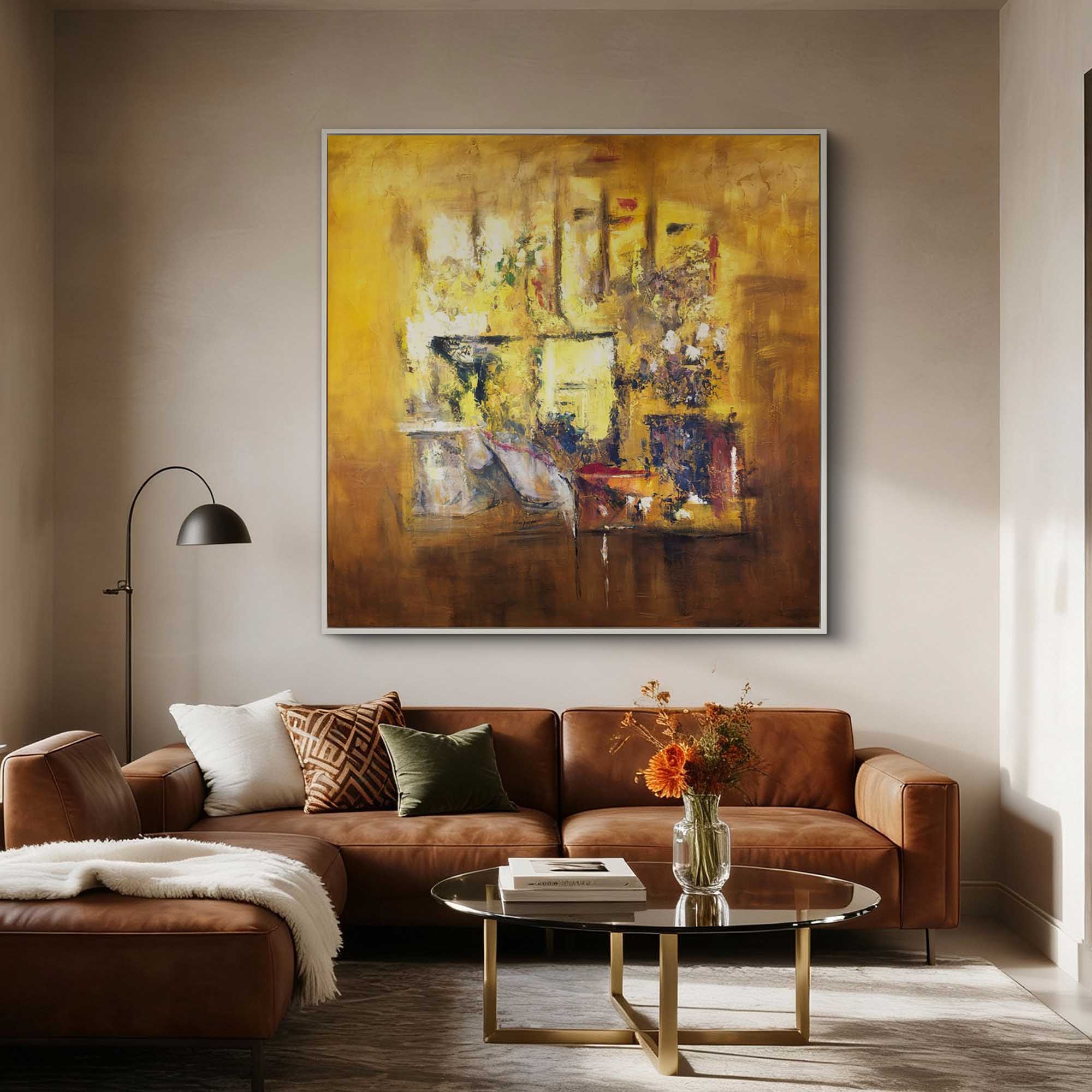 Abstract Canvas Art #AB1018