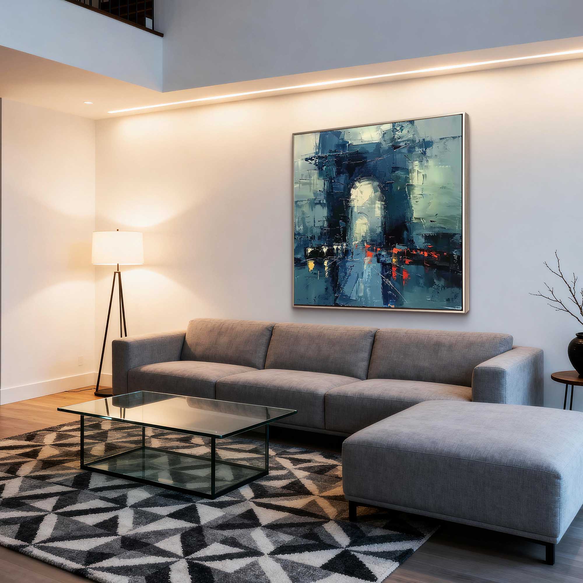 Abstract Canvas Art #AB916