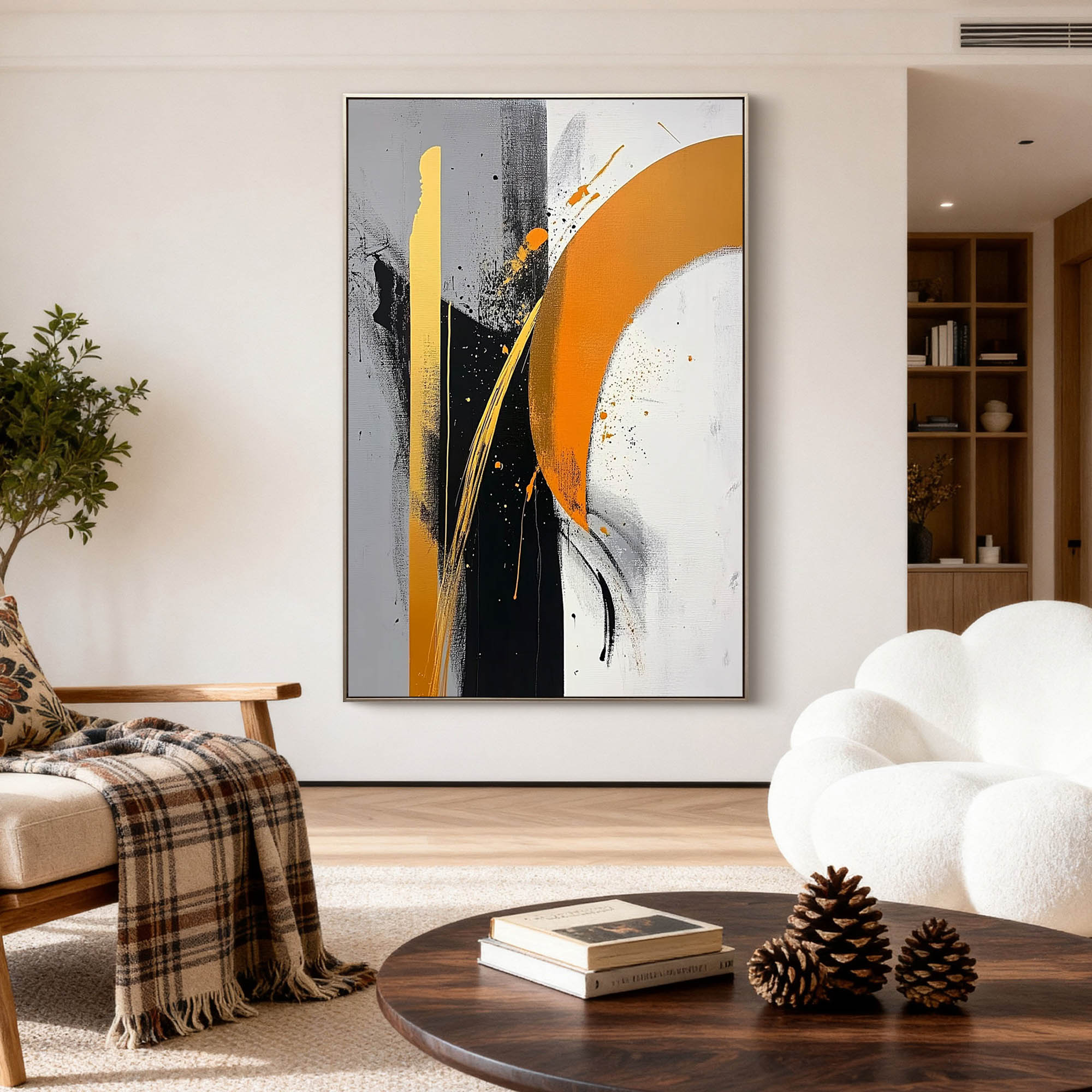 Abstract Canvas Art #AB833