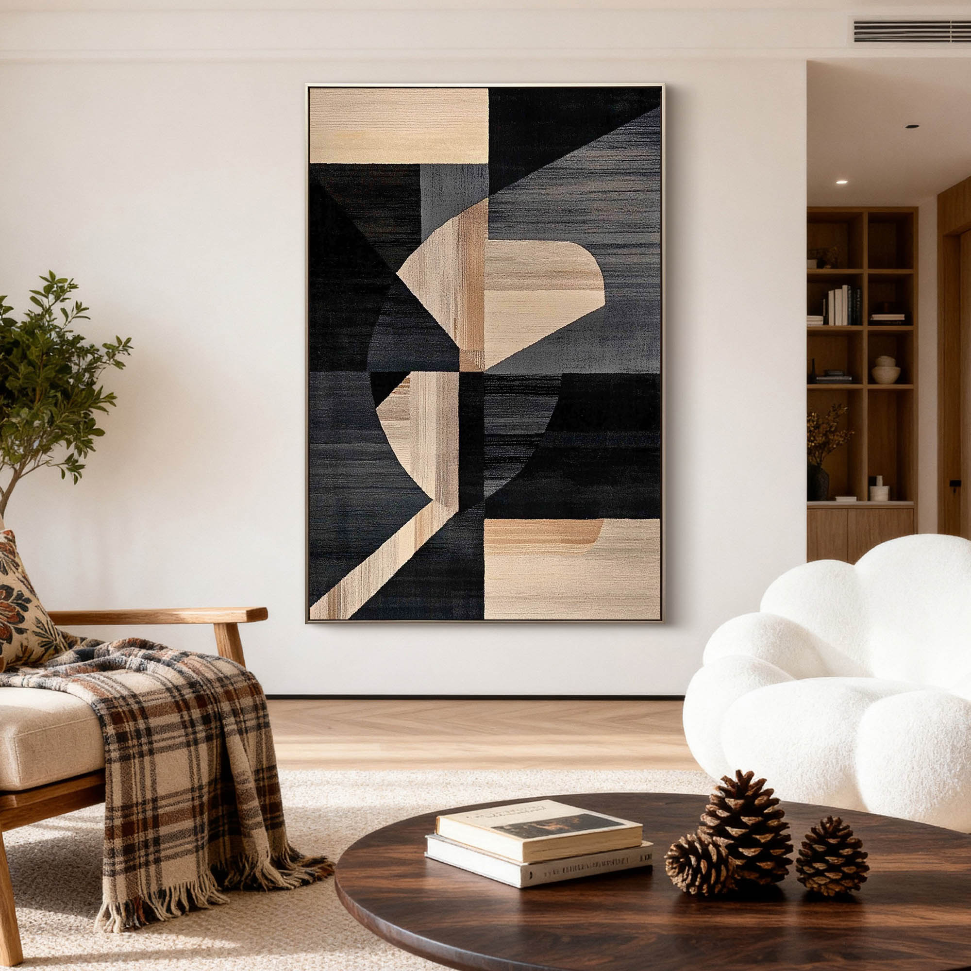 Abstract Canvas Art #AB843