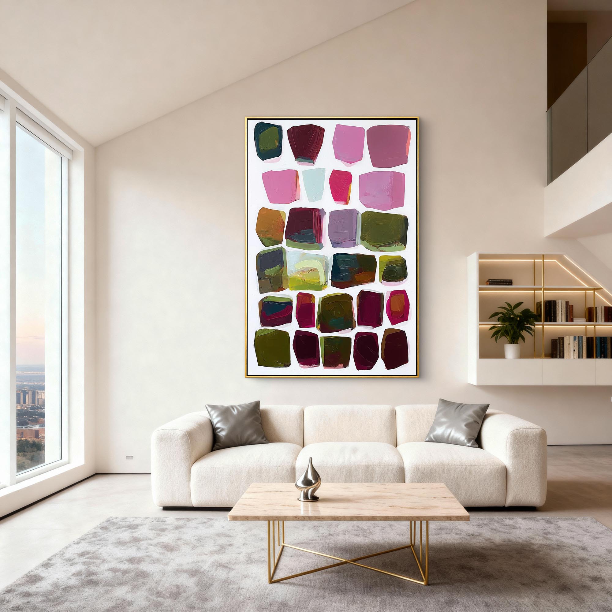 Abstract Canvas Art #AB924