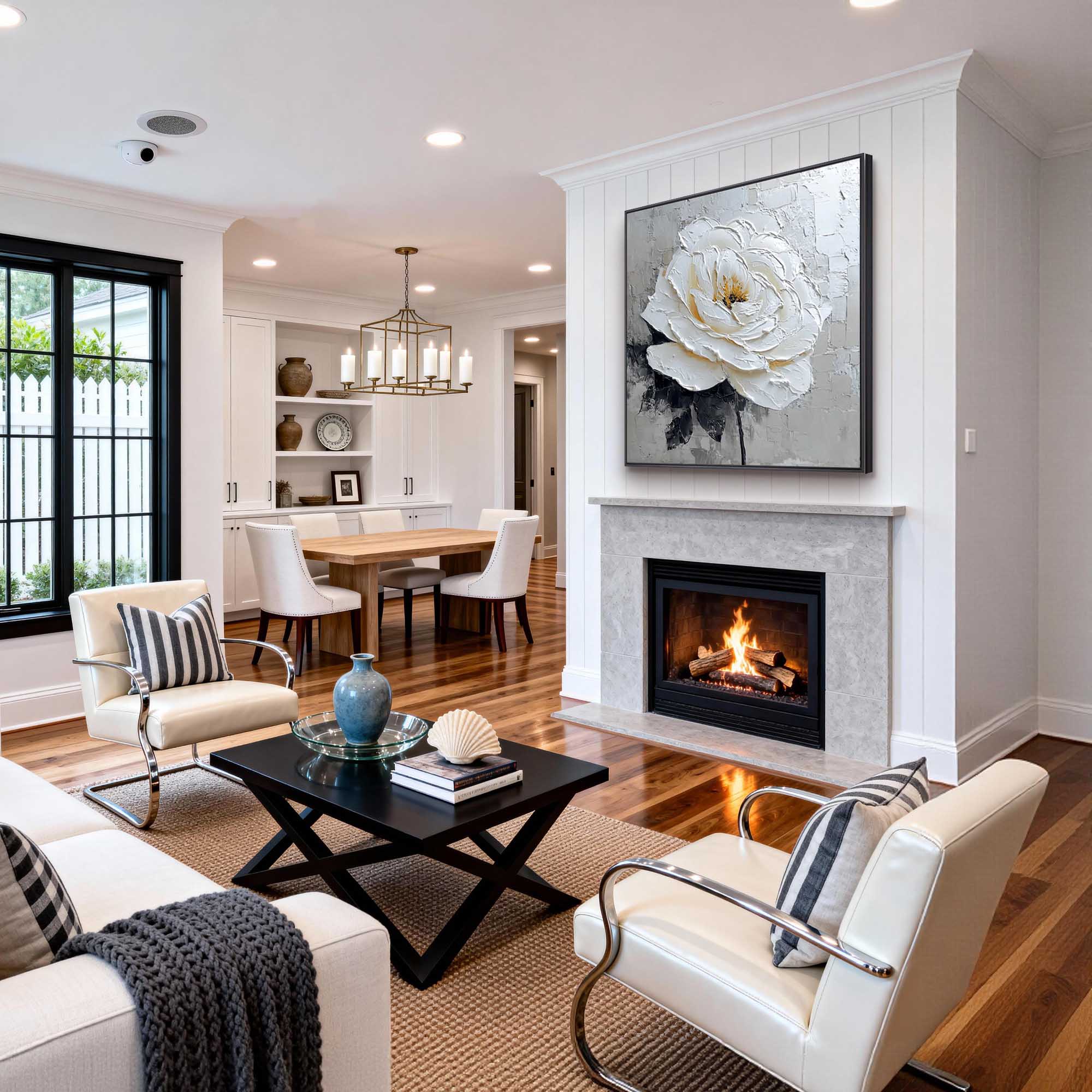 Flower Canvas Art #FL298