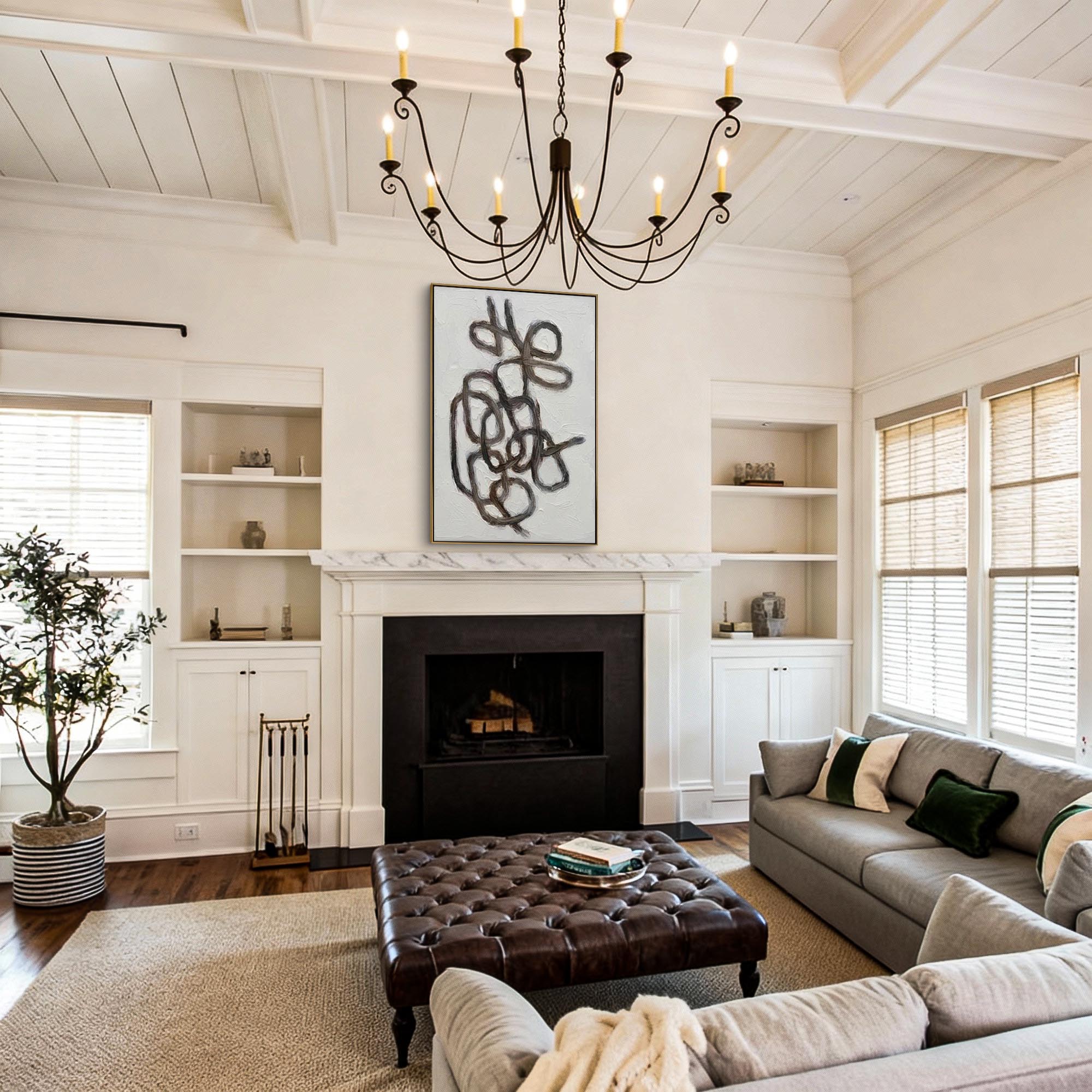 Abstract Canvas Art #AB894