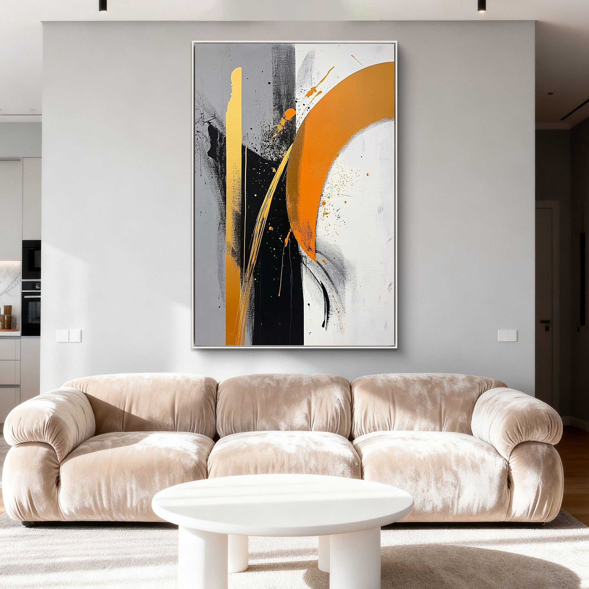 Abstract Canvas Art #AB833