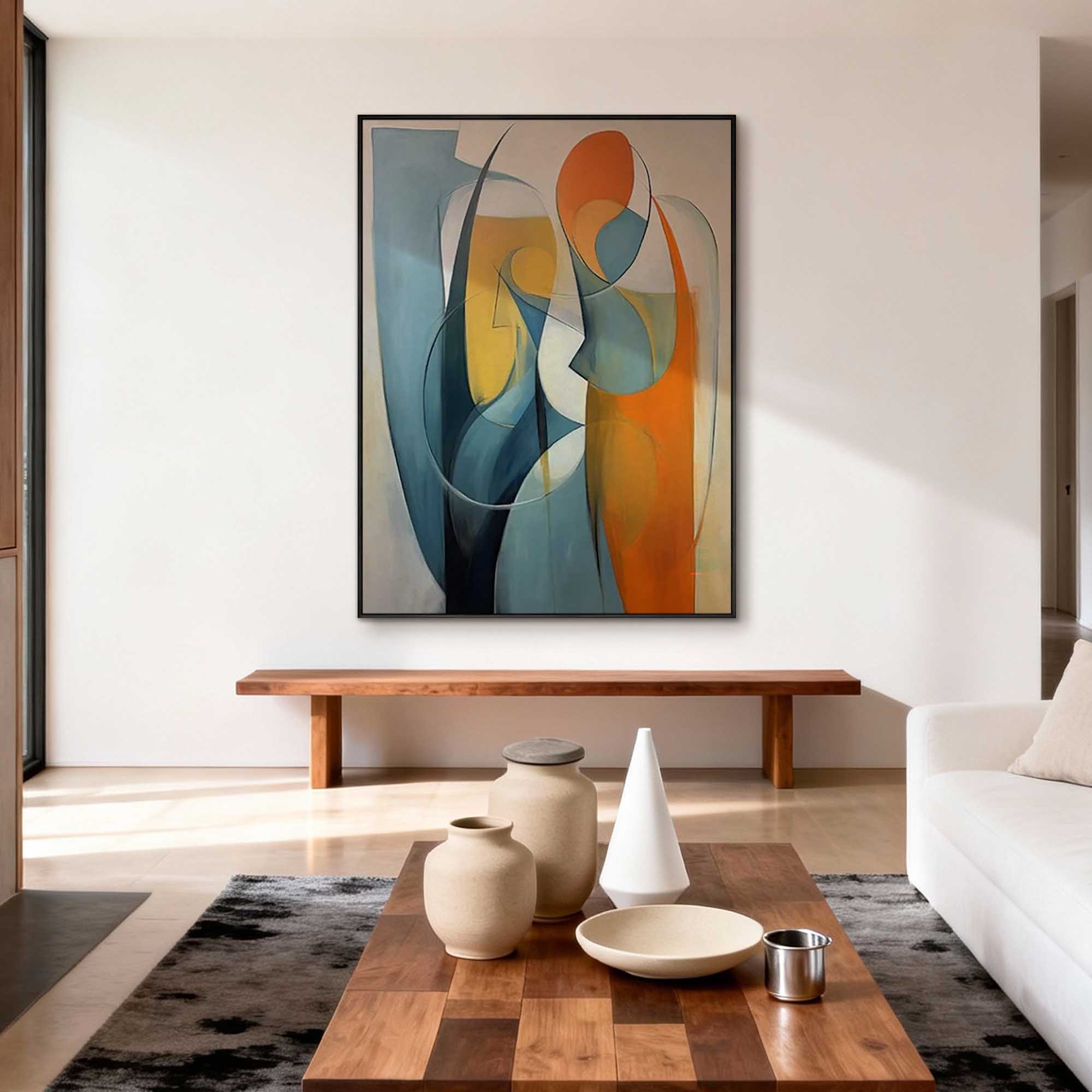 Abstract Canvas Art #AB983