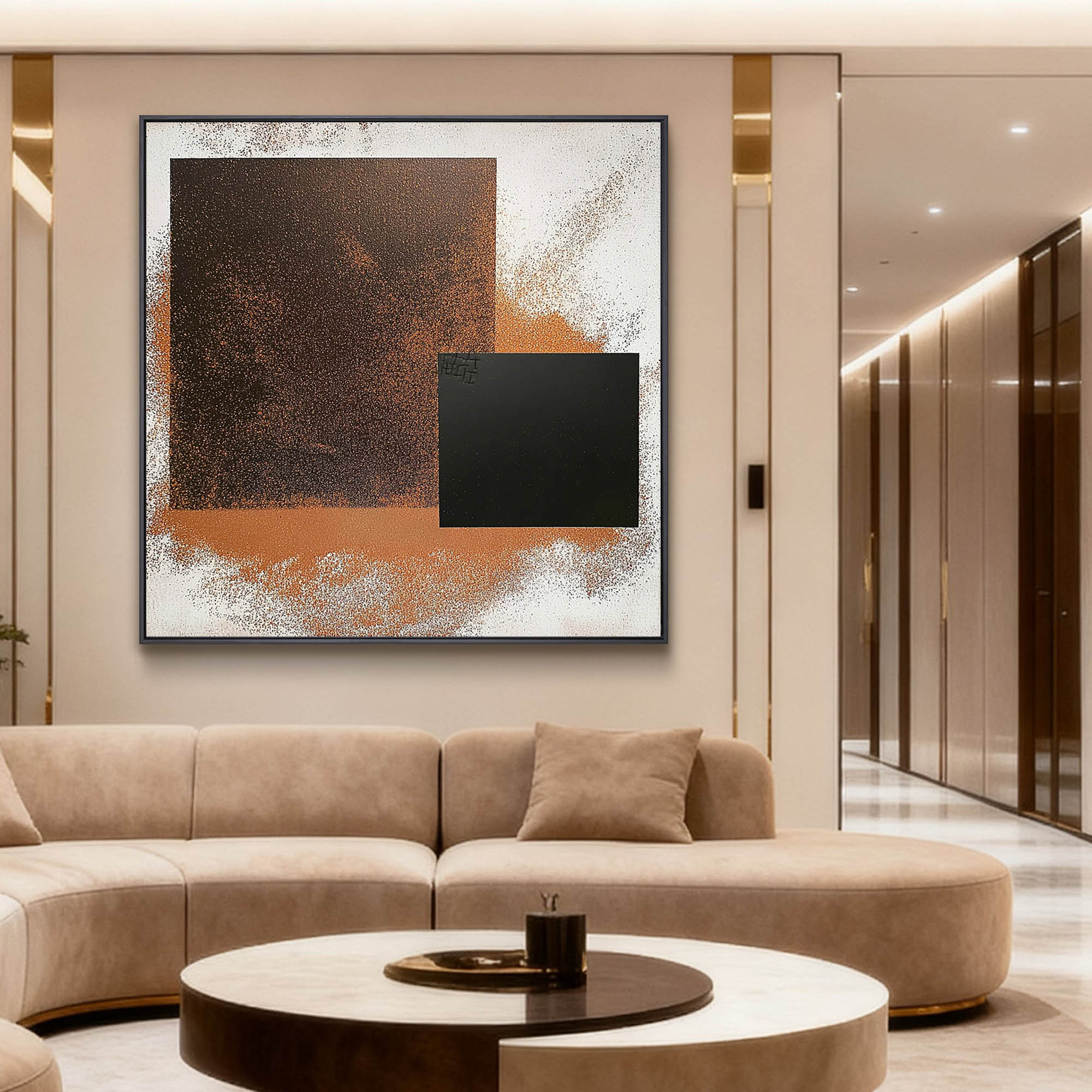 Abstract Canvas Art #AB869