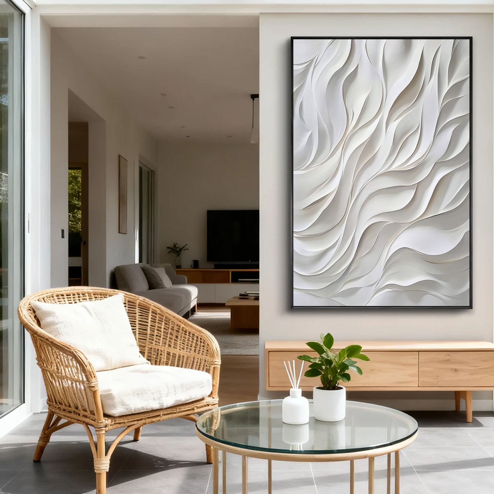 Abstract Canvas Art #AB837