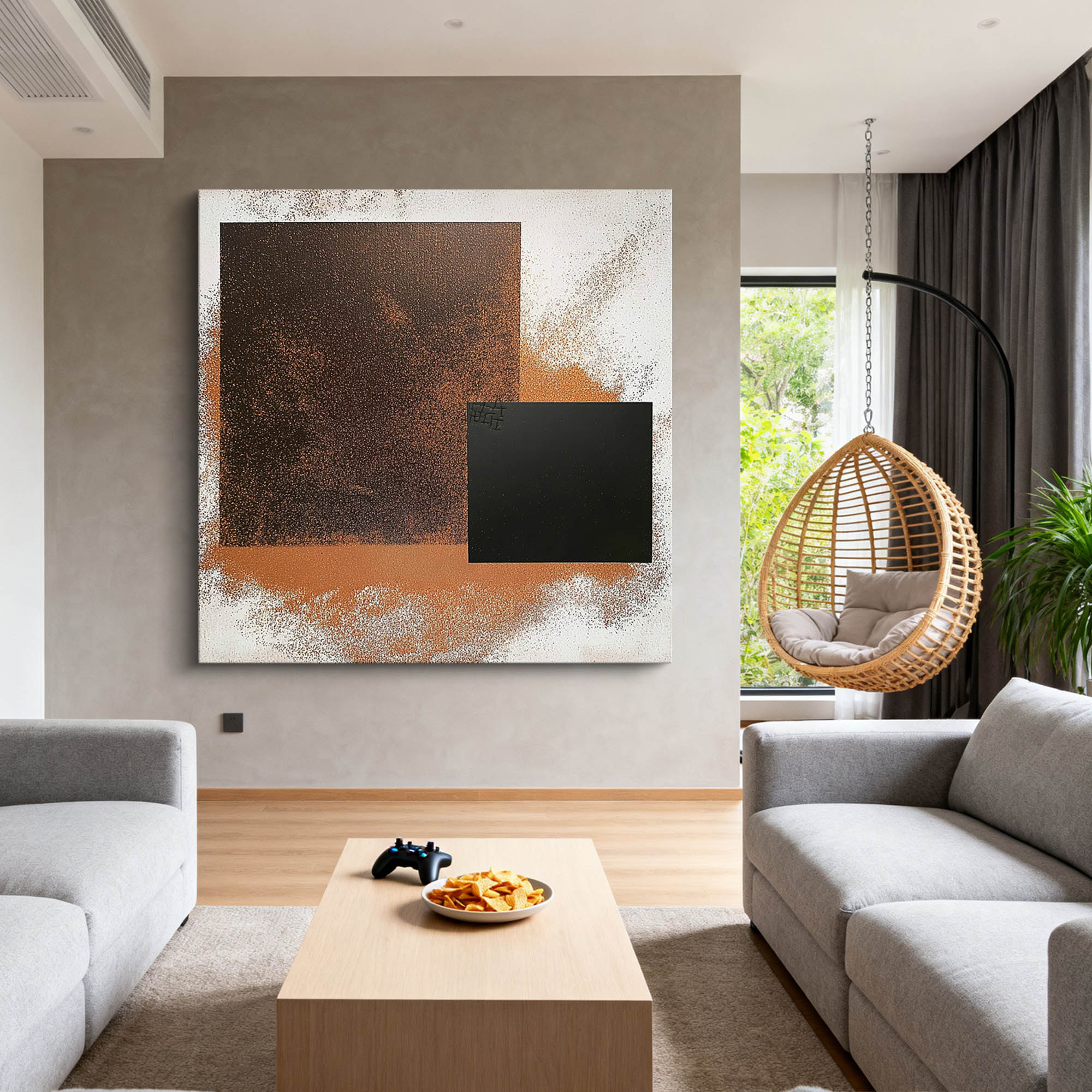 Abstract Canvas Art #AB869