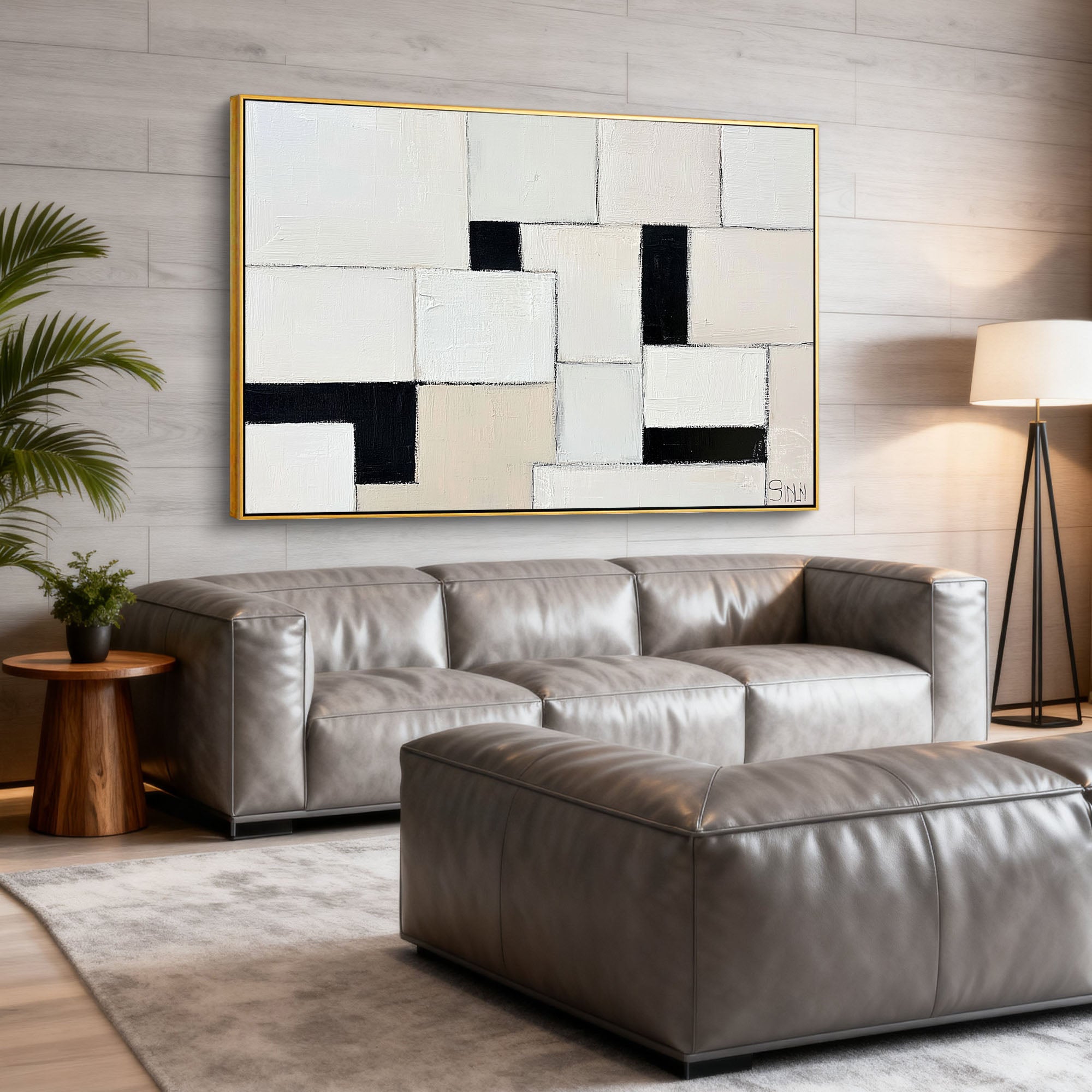 Abstract Canvas Art #AB829