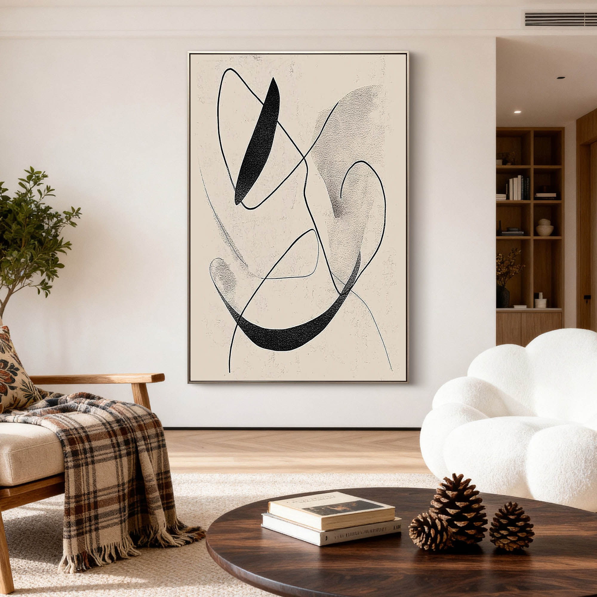 Abstract Canvas Art #AB830