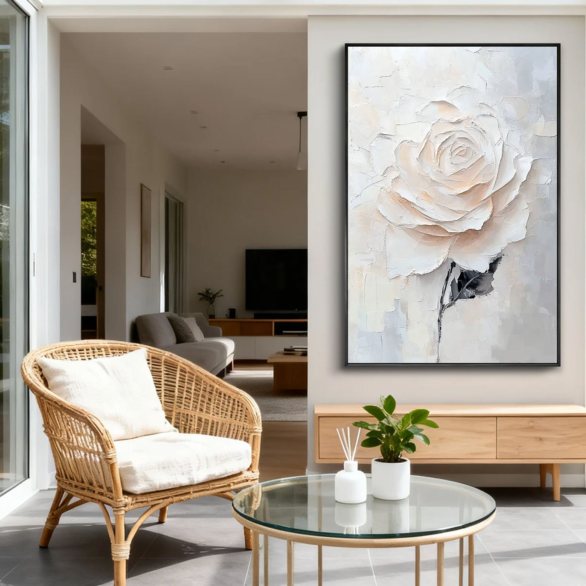 Flower Canvas Art #FL296