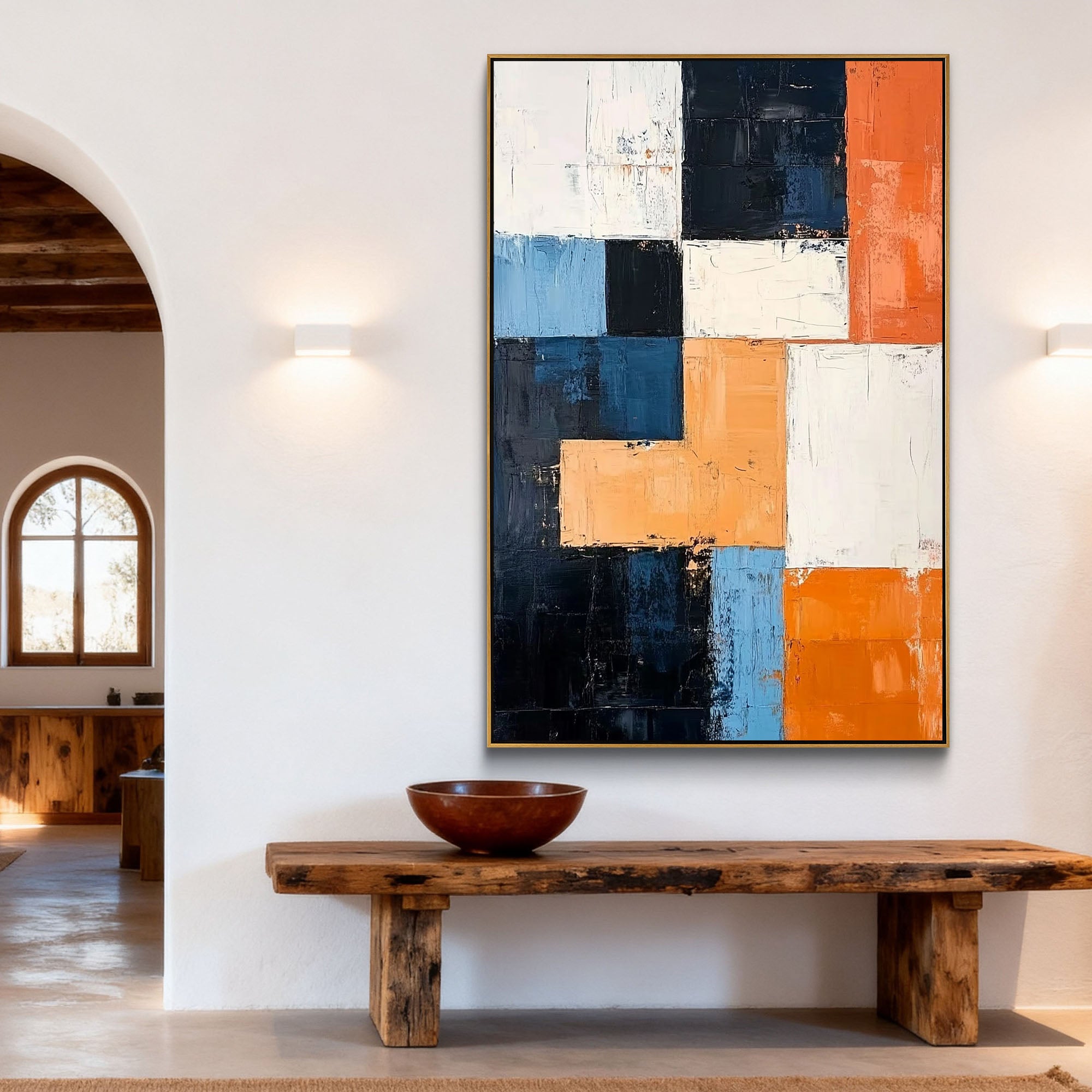 Abstract Canvas Art #AB832