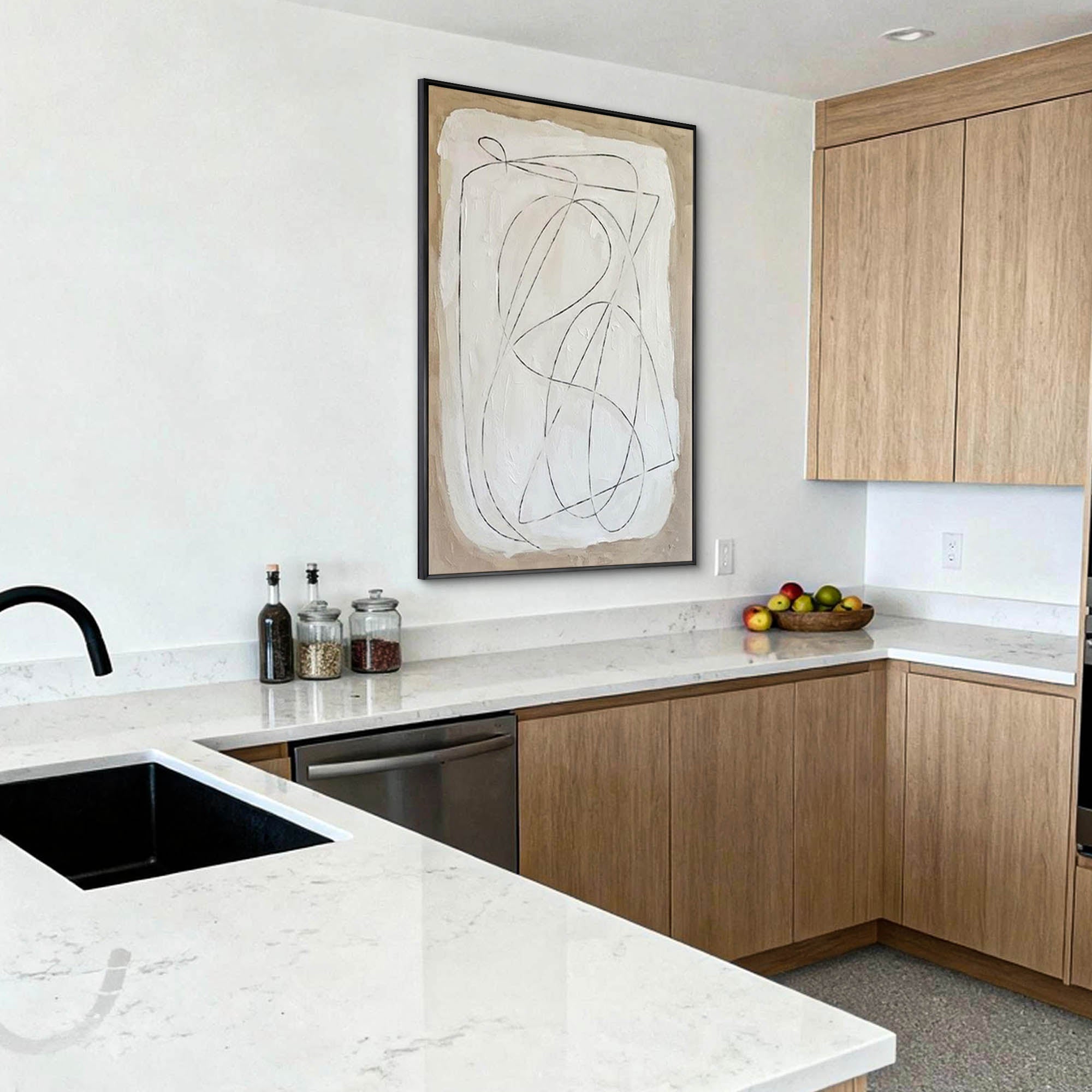 Abstract Canvas Art #AB898