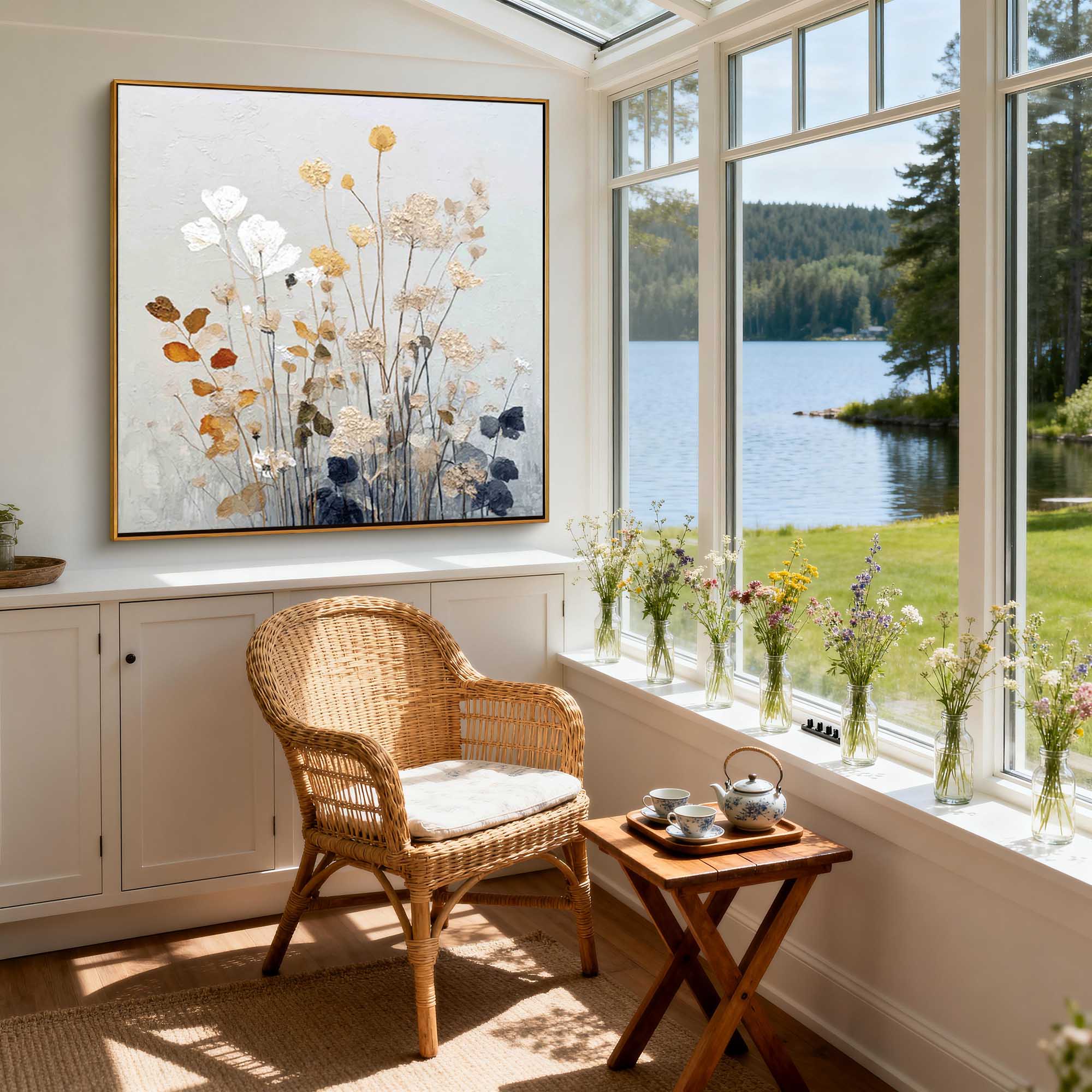 Flower Canvas Art #FL297