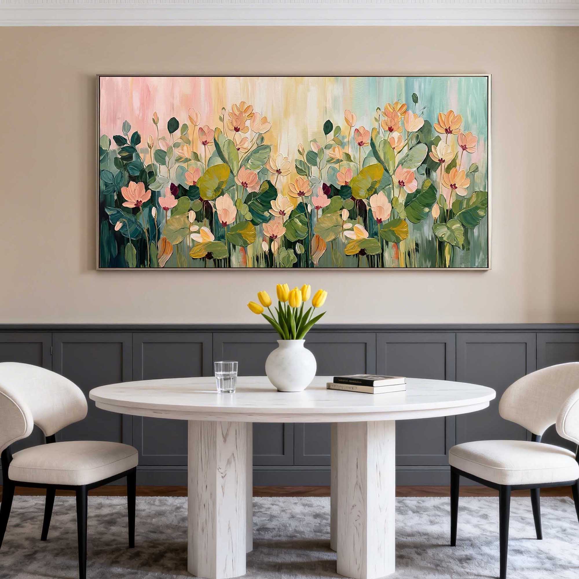 "Morning Dew" | Flower Canvas Art #FL329