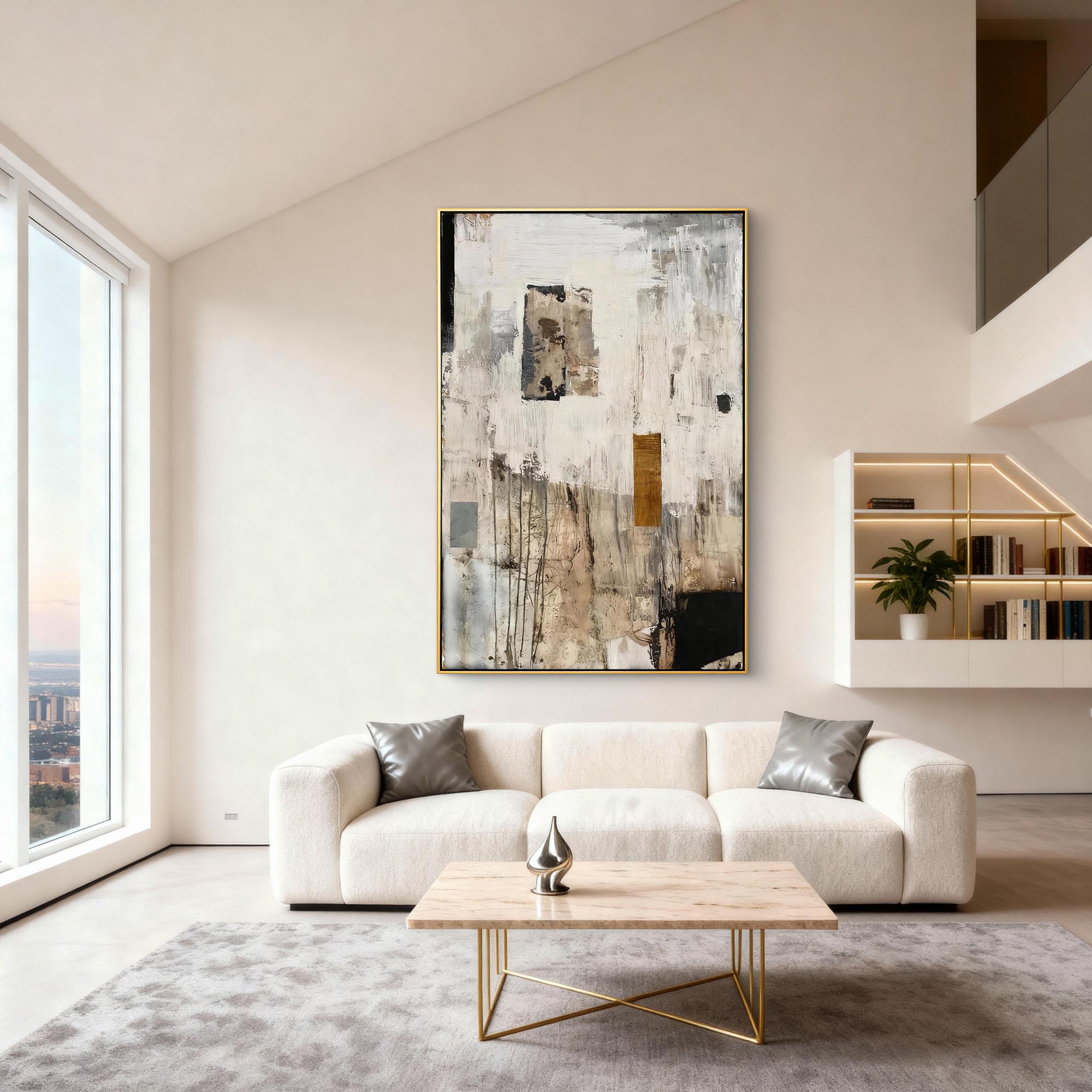 Abstract Canvas Art #AB890