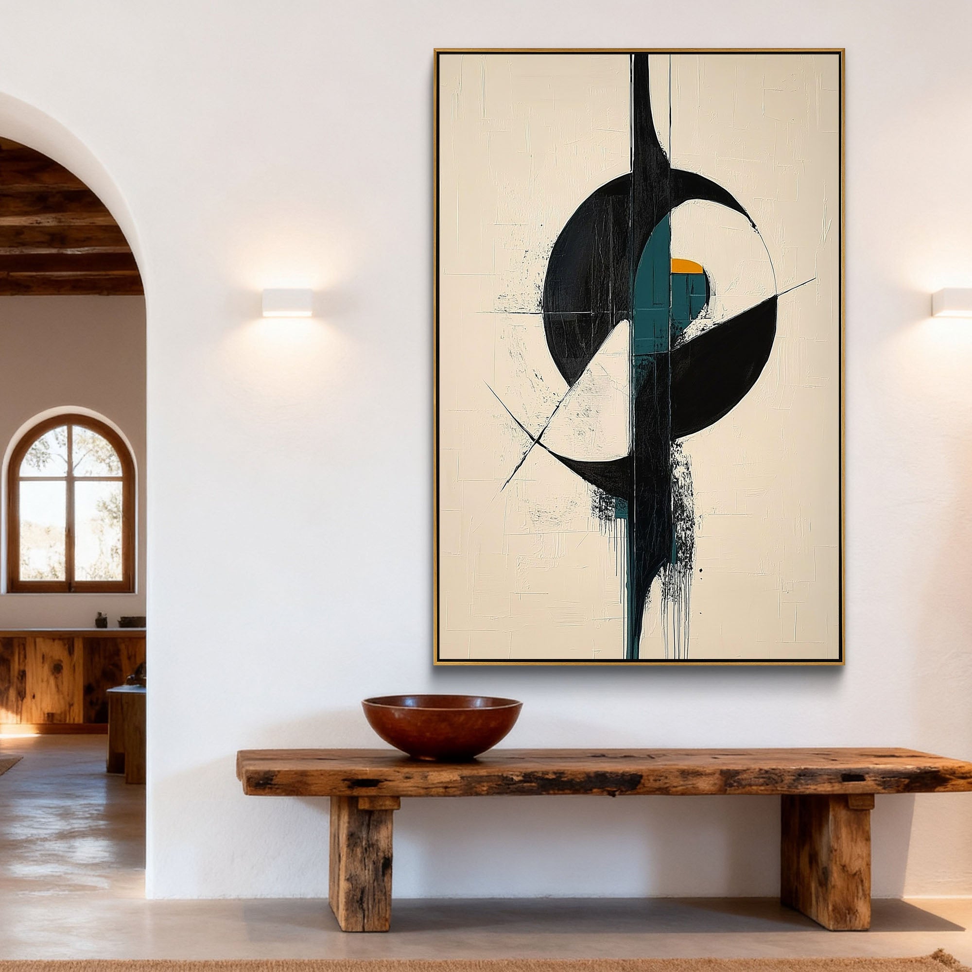 Abstract Canvas Art #AB846