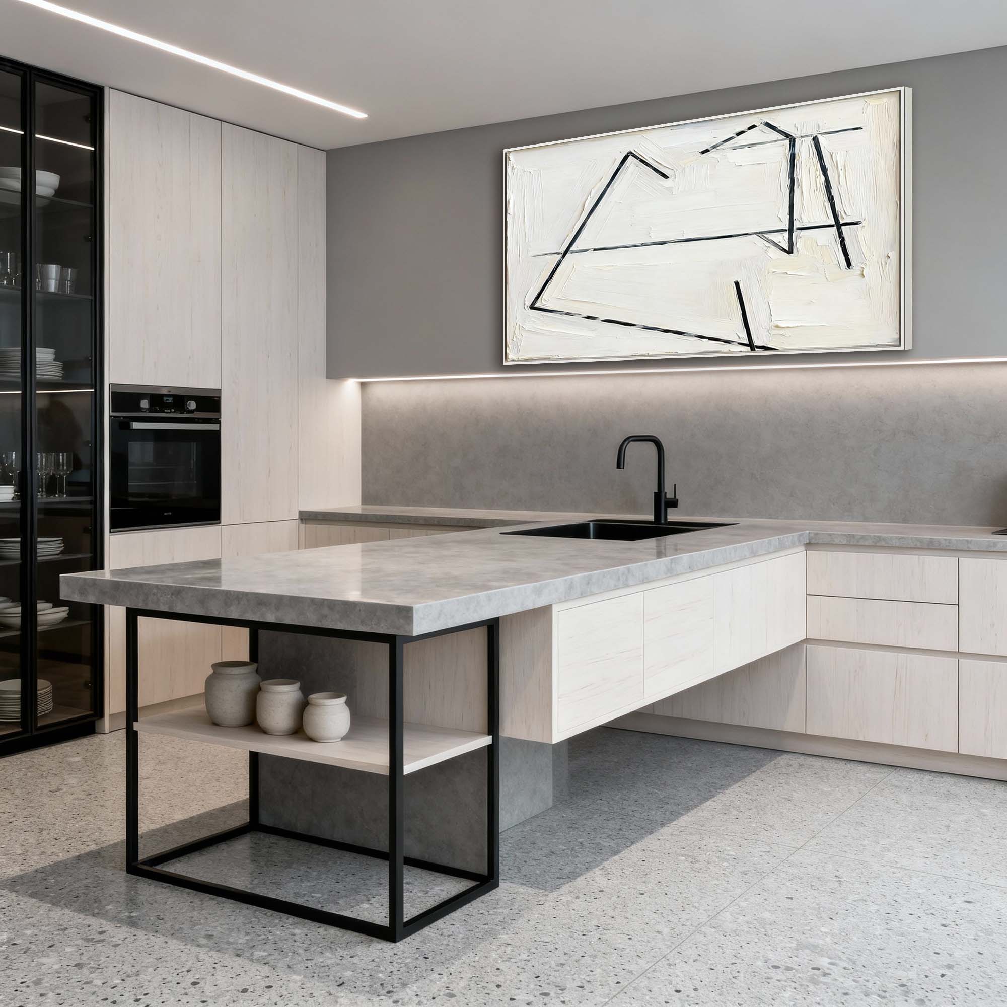 Abstract Canvas Art #AB878