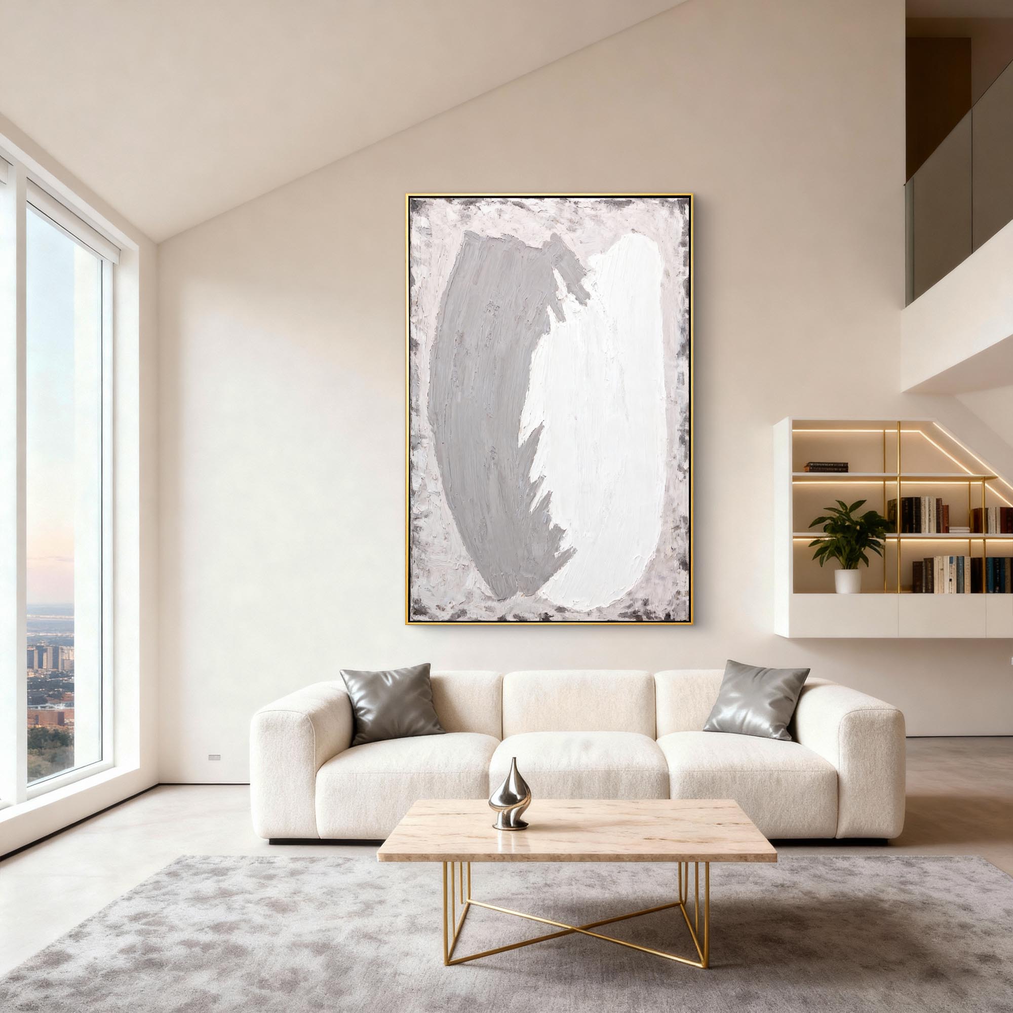 Abstract Canvas Art #AB909