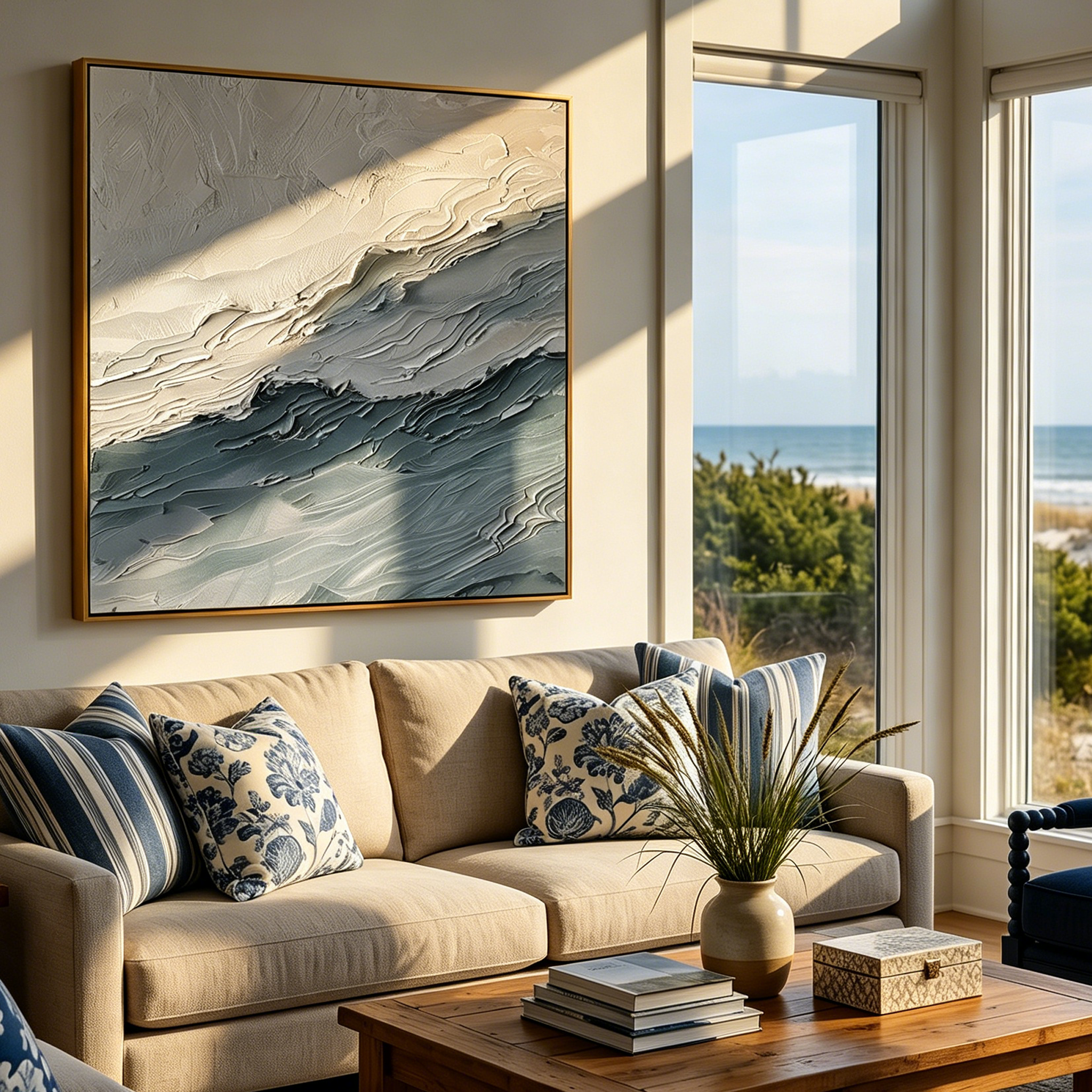 "The Stratum Breath" – Ultra-Heavy Impasto Abstract Relief | Hand-Sculpted 3D White & Gray Painting | High-End Minimalist Wall Art #PT536