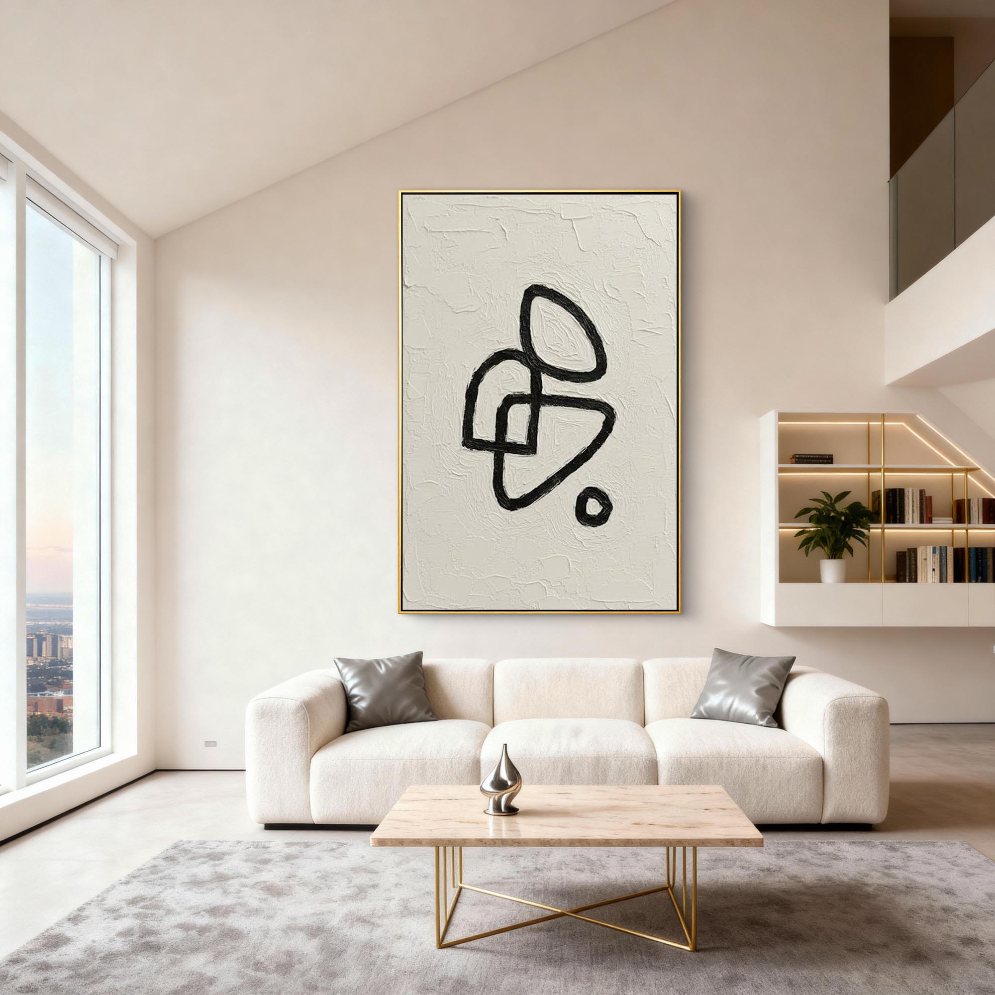 Abstract Canvas Art #AB896