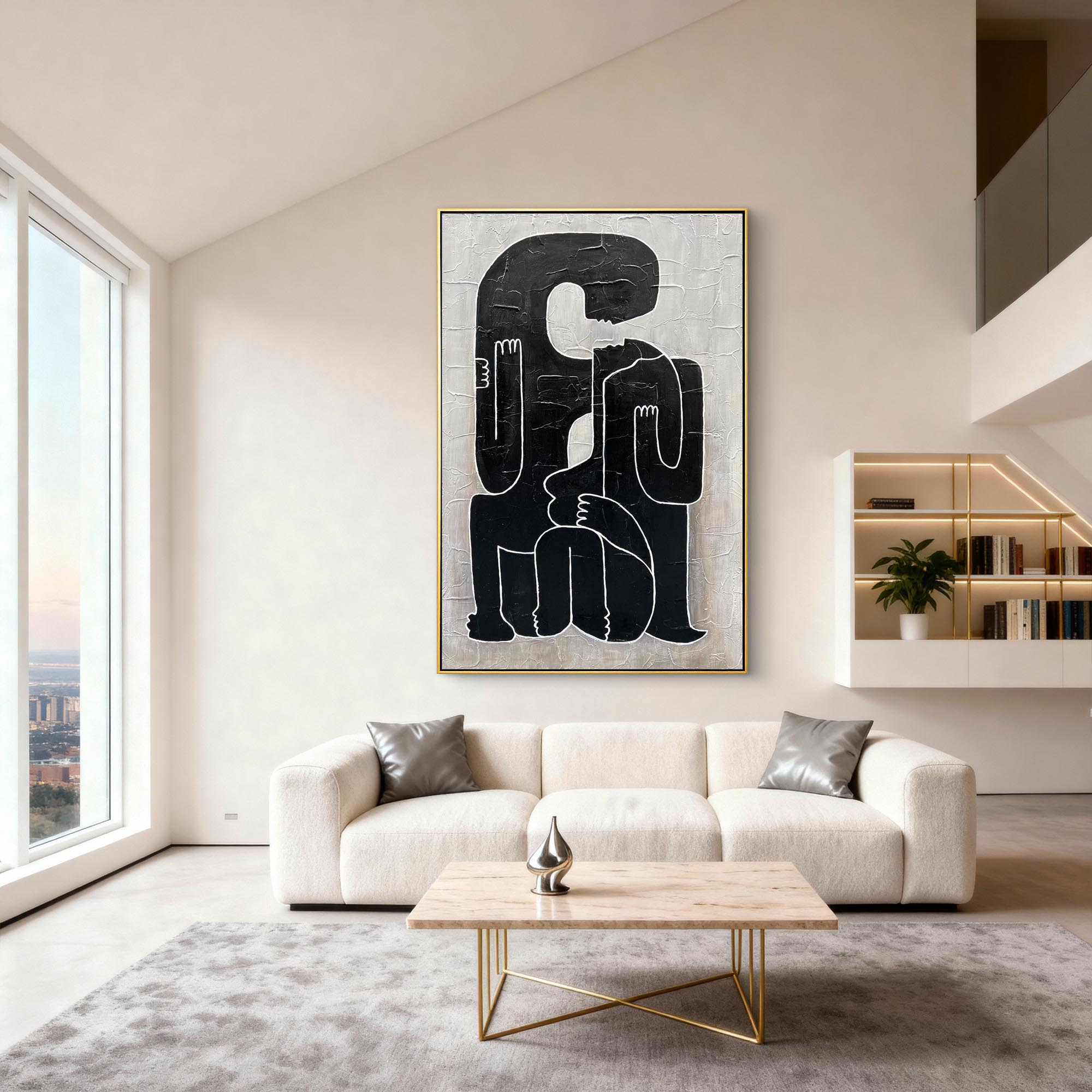 Abstract Canvas Art #AB805