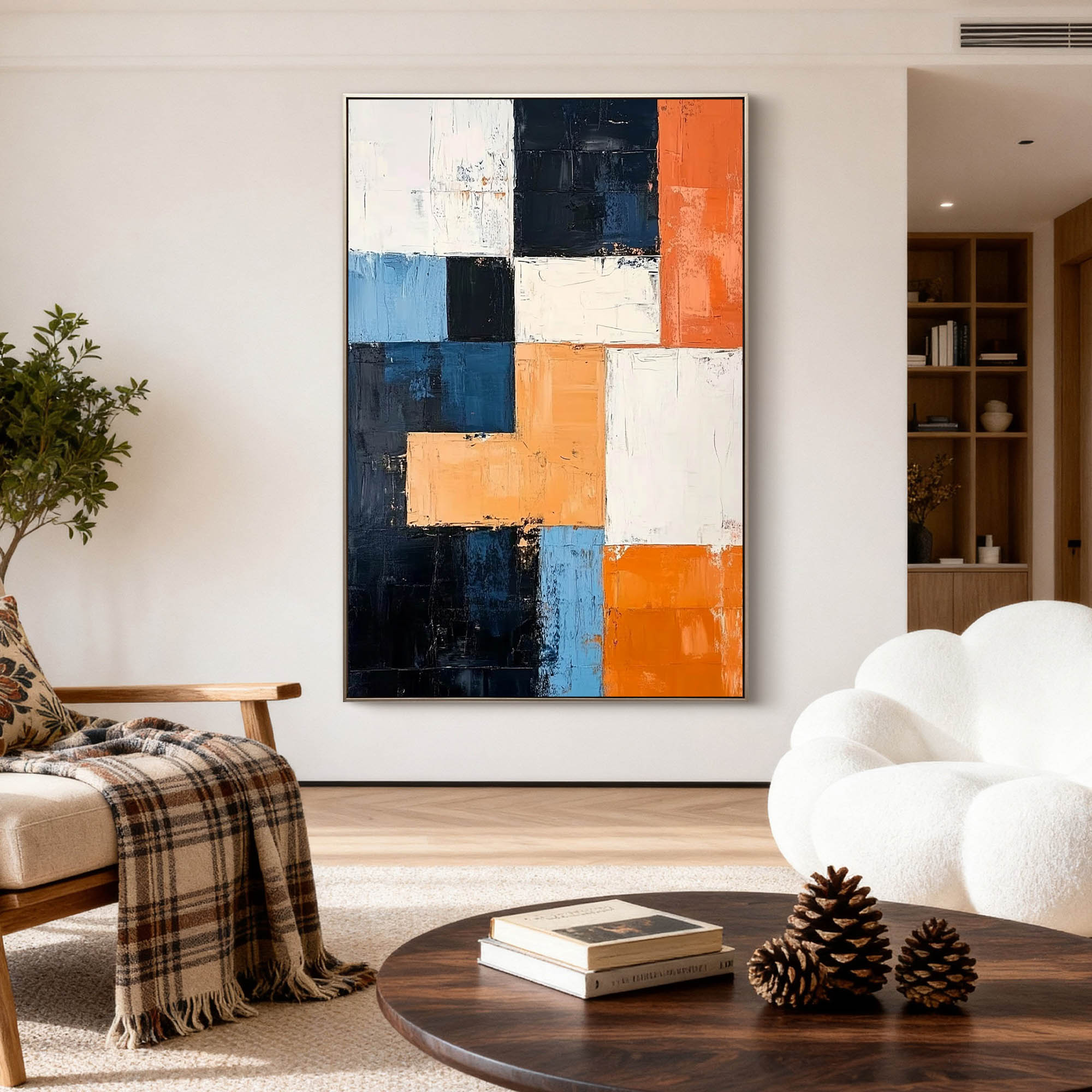 Abstract Canvas Art #AB832